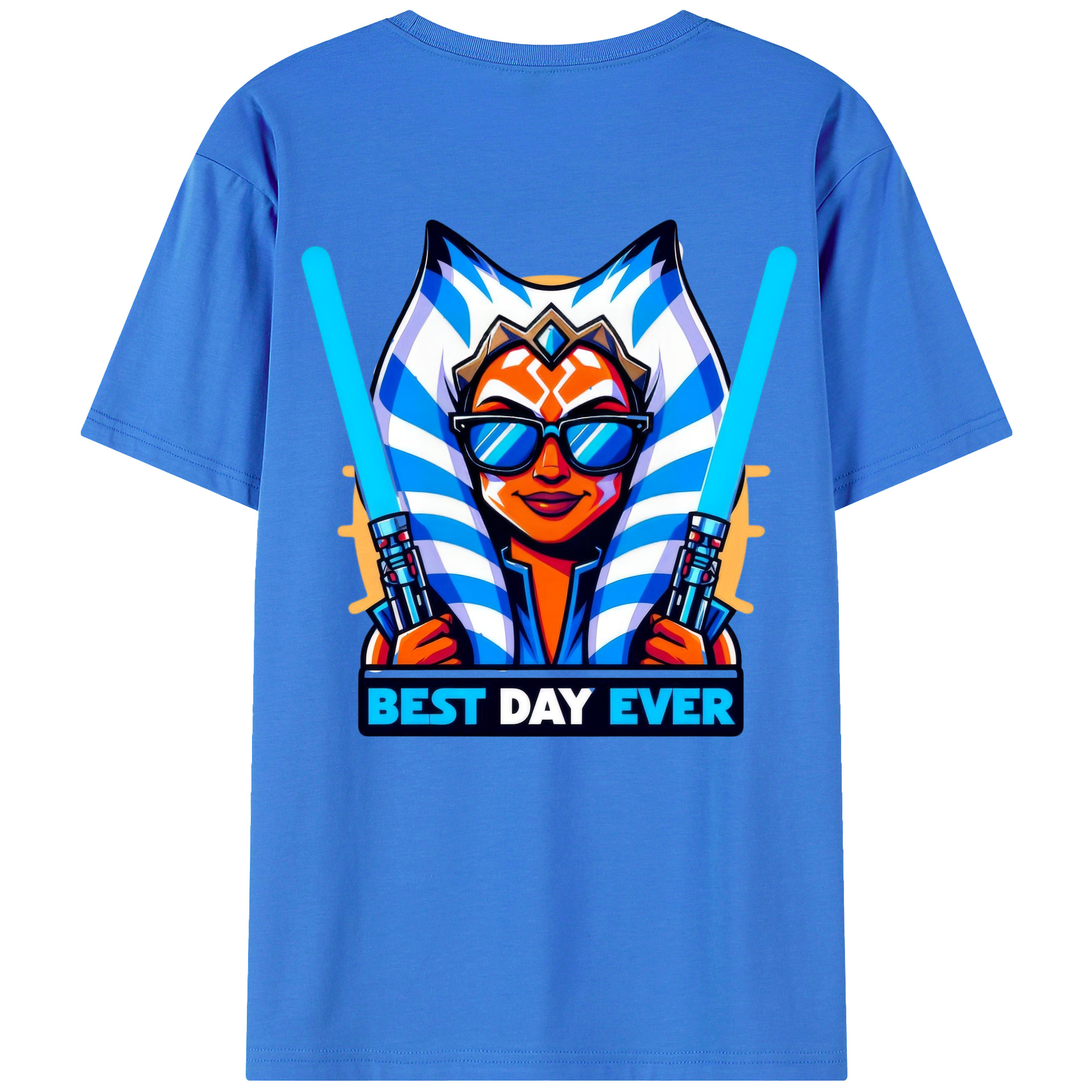 （画像用） スター・ウォーズ Star Wars 綿100％半袖Tシャツ（背面プリント）