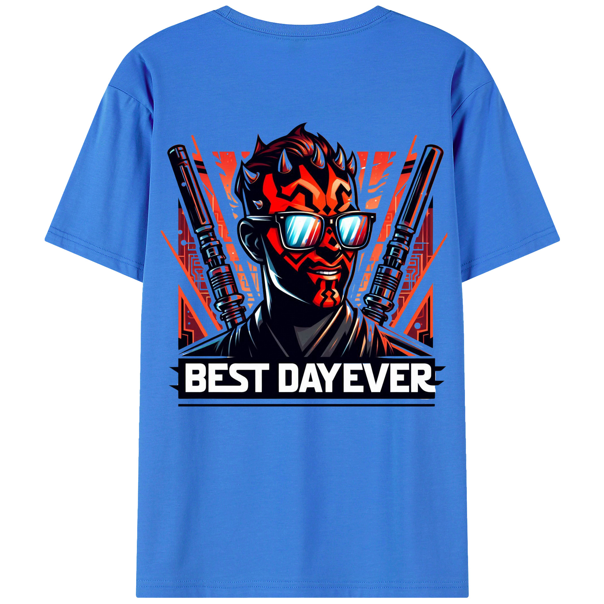 （画像用） スター・ウォーズ Star Wars 綿100％半袖Tシャツ（背面プリント）