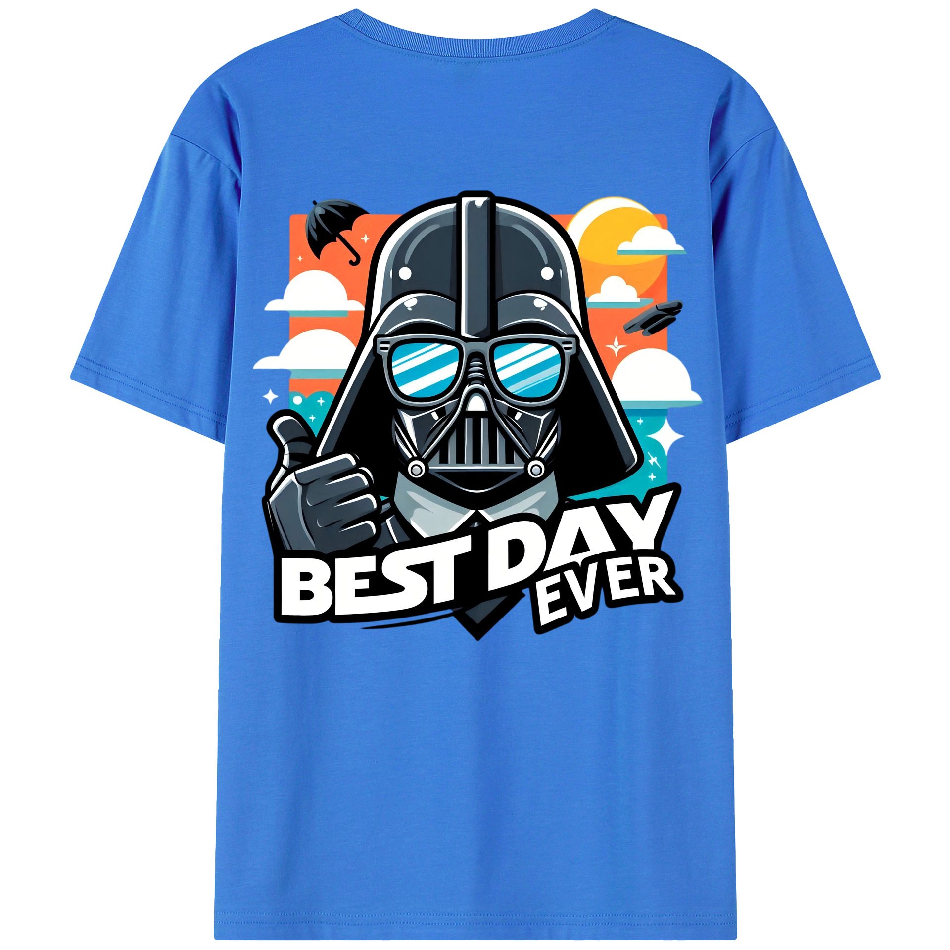 （画像用） スター・ウォーズ Star Wars 綿100％半袖Tシャツ（背面プリント）