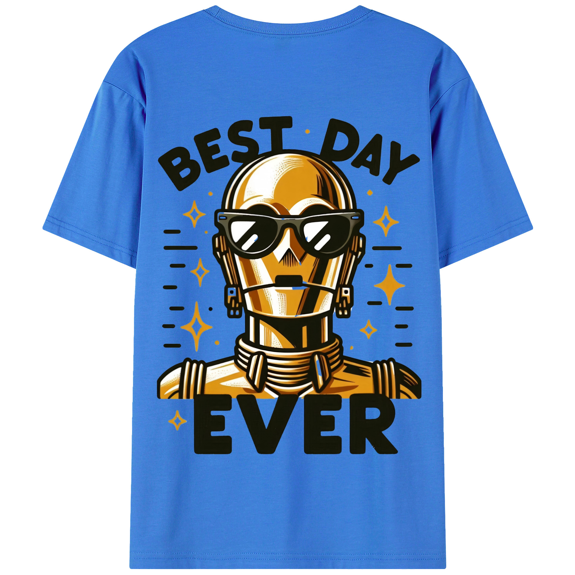 （画像用） スター・ウォーズ Star Wars 綿100％半袖Tシャツ（背面プリント）