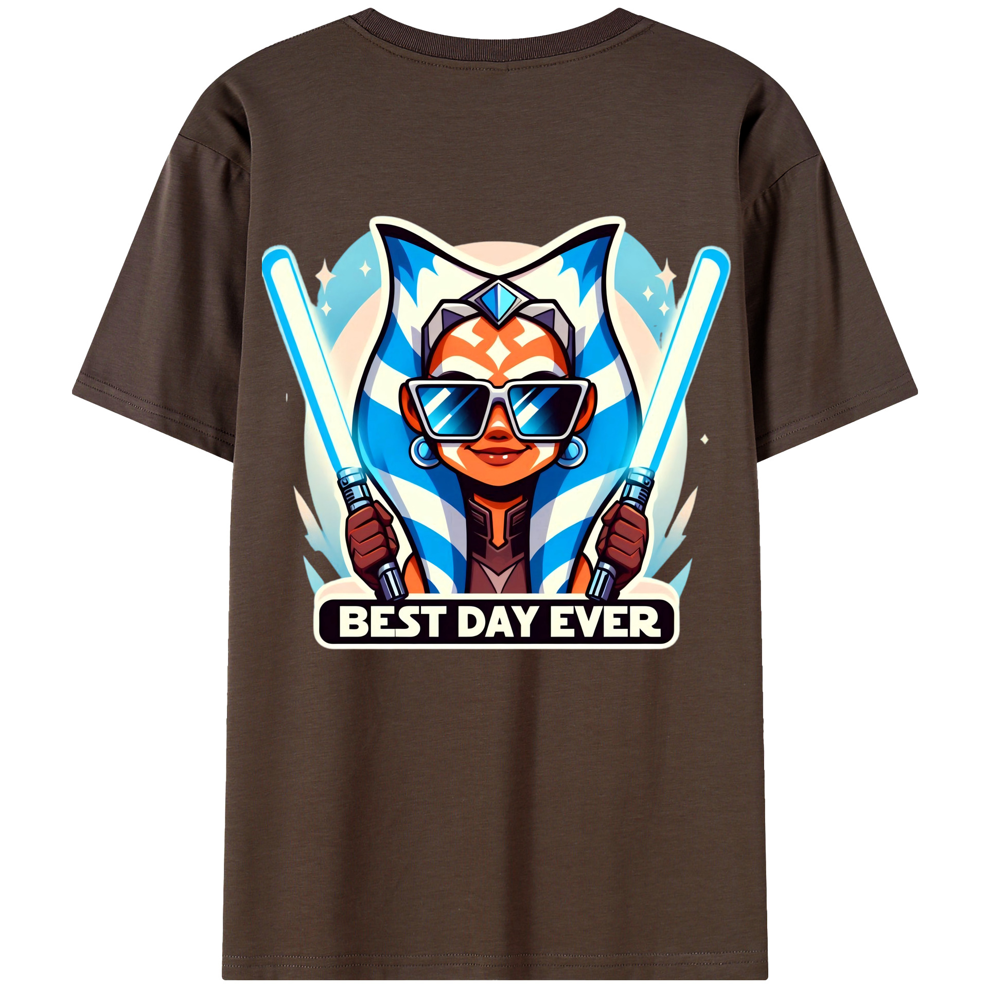 （画像用） スター・ウォーズ Star Wars 綿100％半袖Tシャツ（背面プリント）