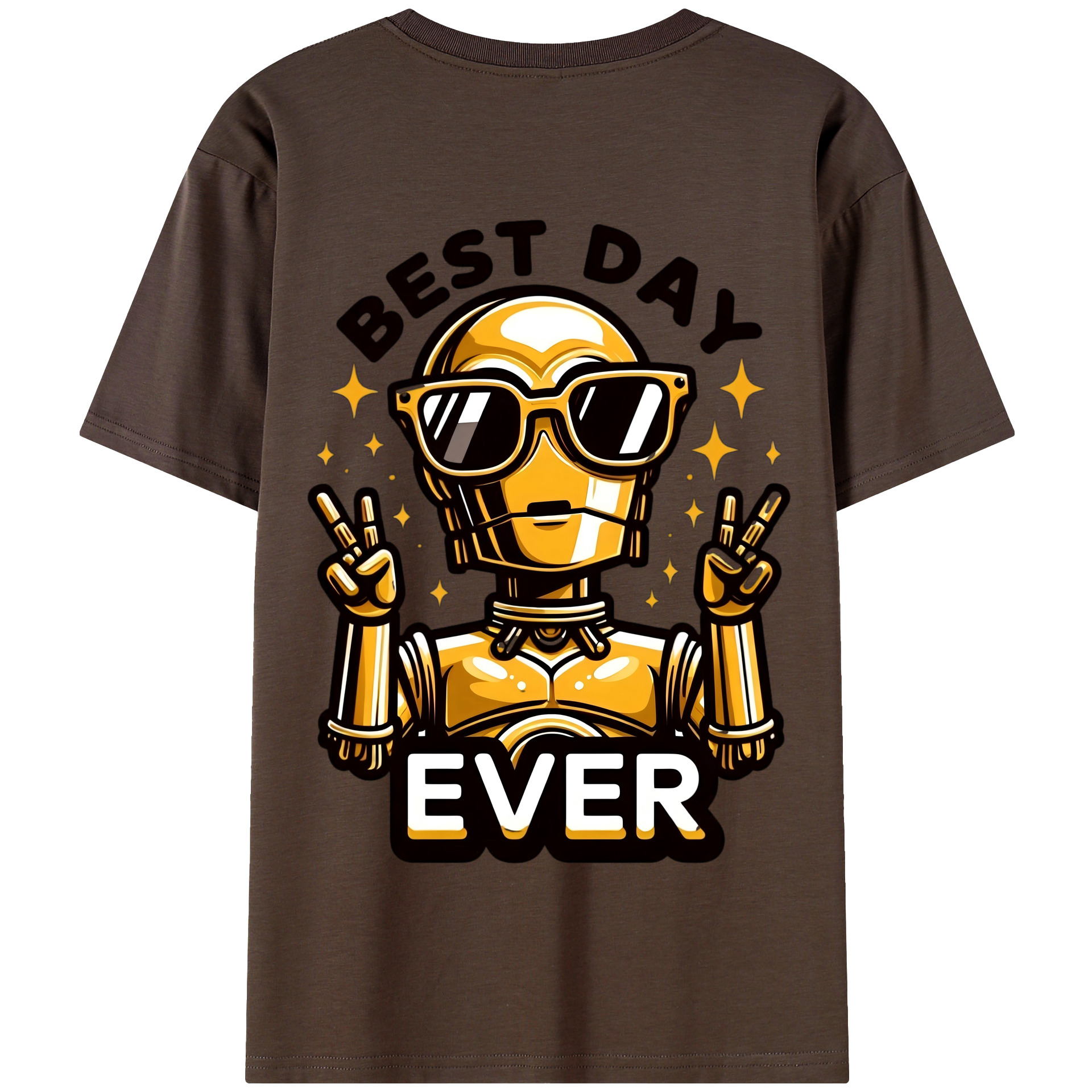 （画像用） スター・ウォーズ Star Wars 綿100％半袖Tシャツ（背面プリント）