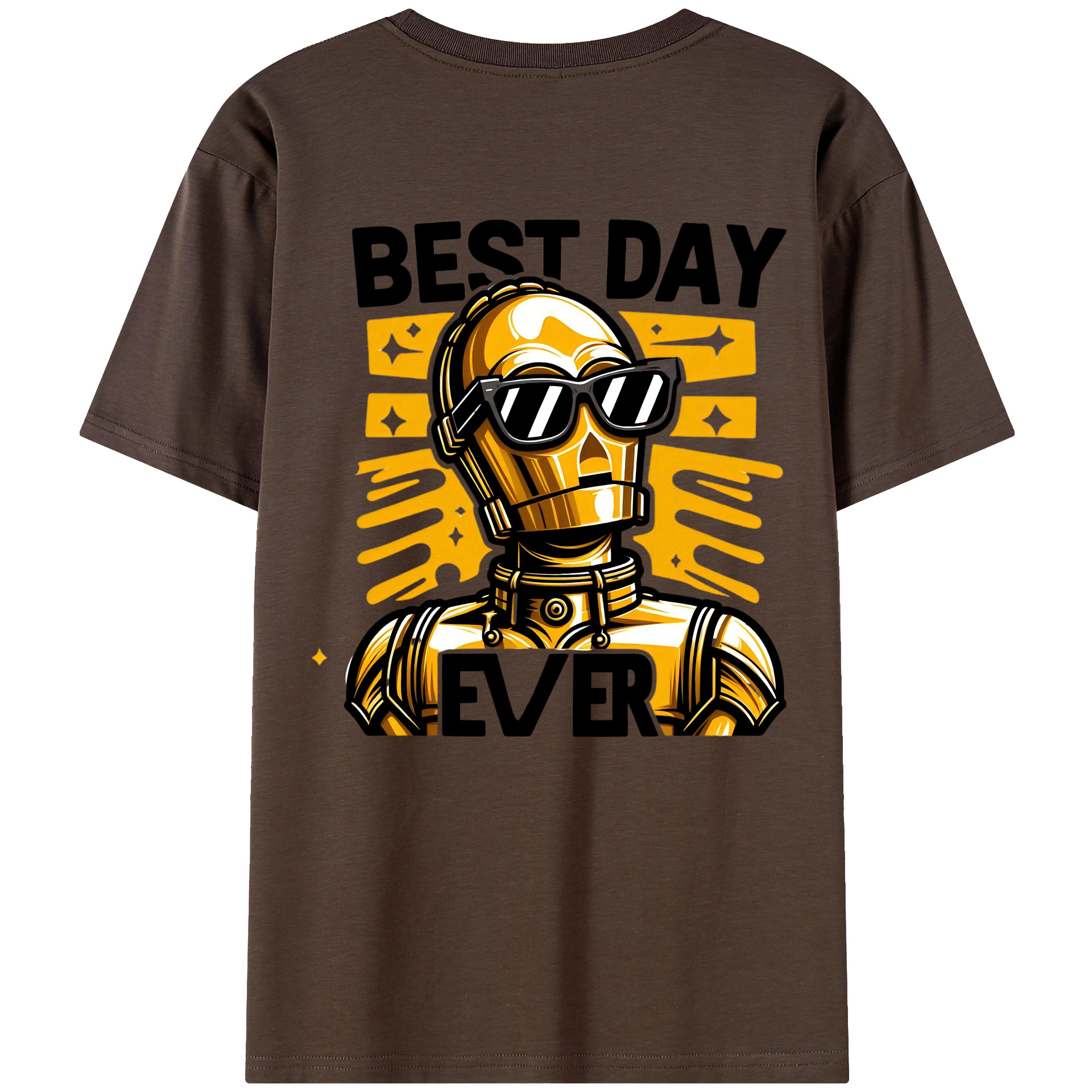 （画像用） スター・ウォーズ Star Wars 綿100％半袖Tシャツ（背面プリント）