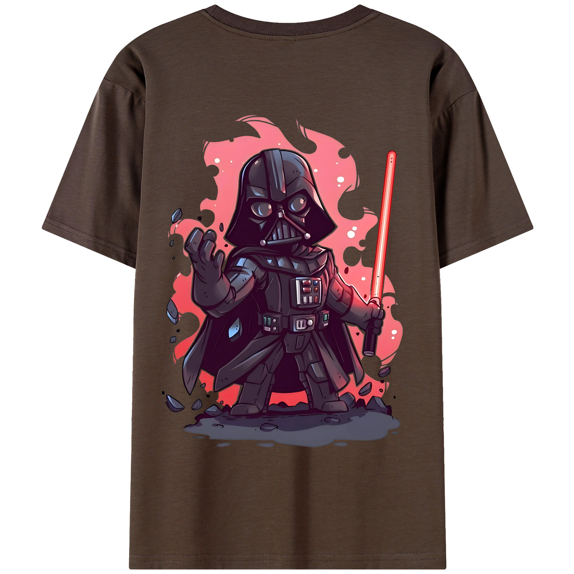 （画像用） スター・ウォーズ Star Wars 綿100％半袖Tシャツ（背面プリント）