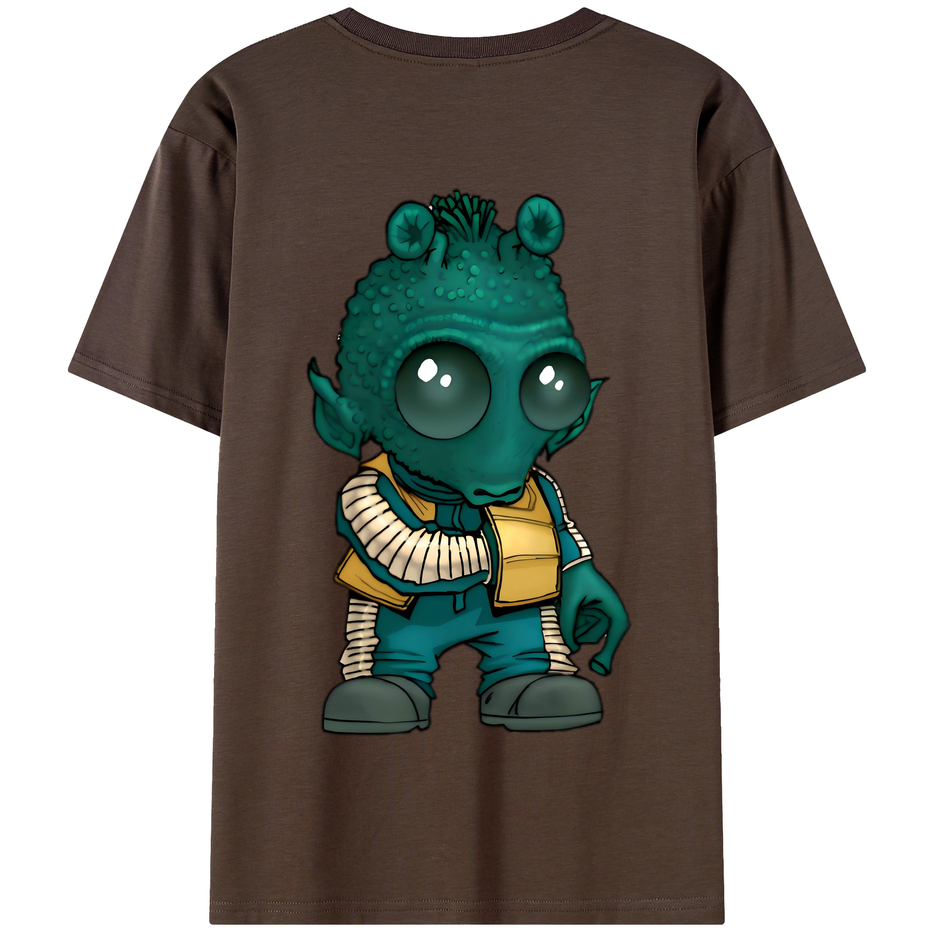 （画像用） スター・ウォーズ Star Wars 綿100％半袖Tシャツ（背面プリント）