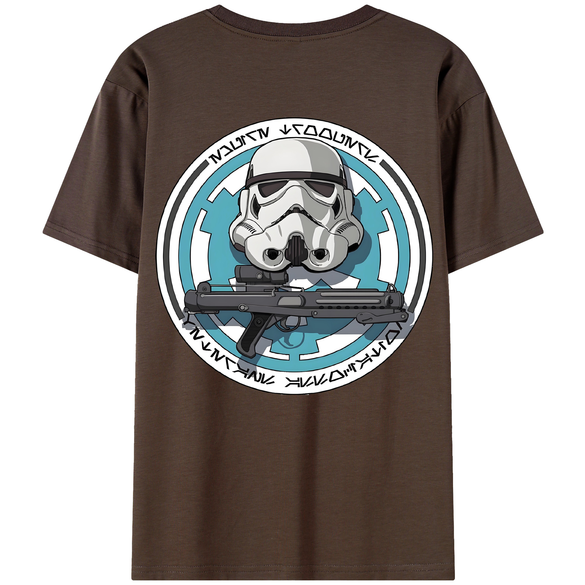 （画像用） スター・ウォーズ Star Wars 綿100％半袖Tシャツ（背面プリント）