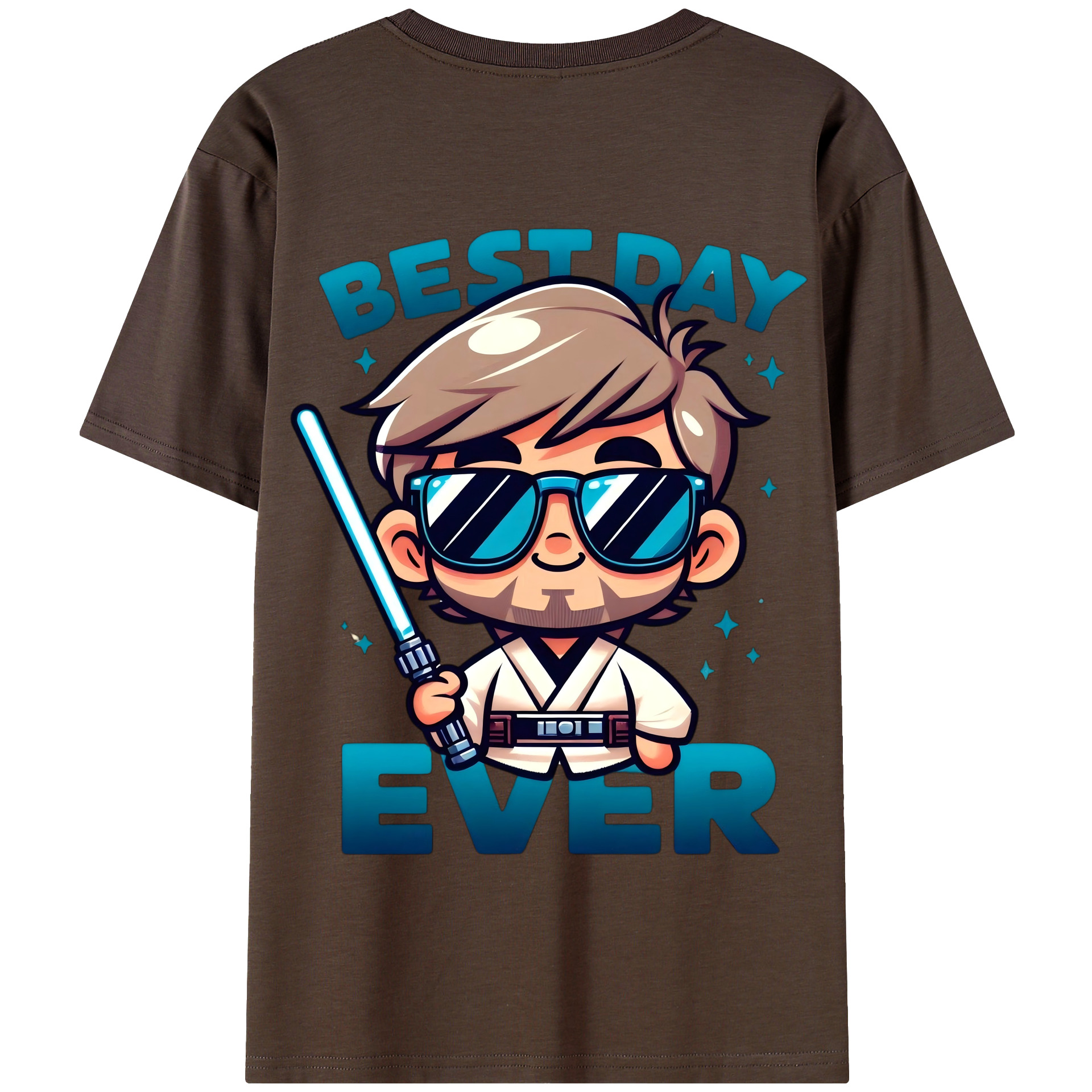 （画像用） スター・ウォーズ Star Wars 綿100％半袖Tシャツ（背面プリント）