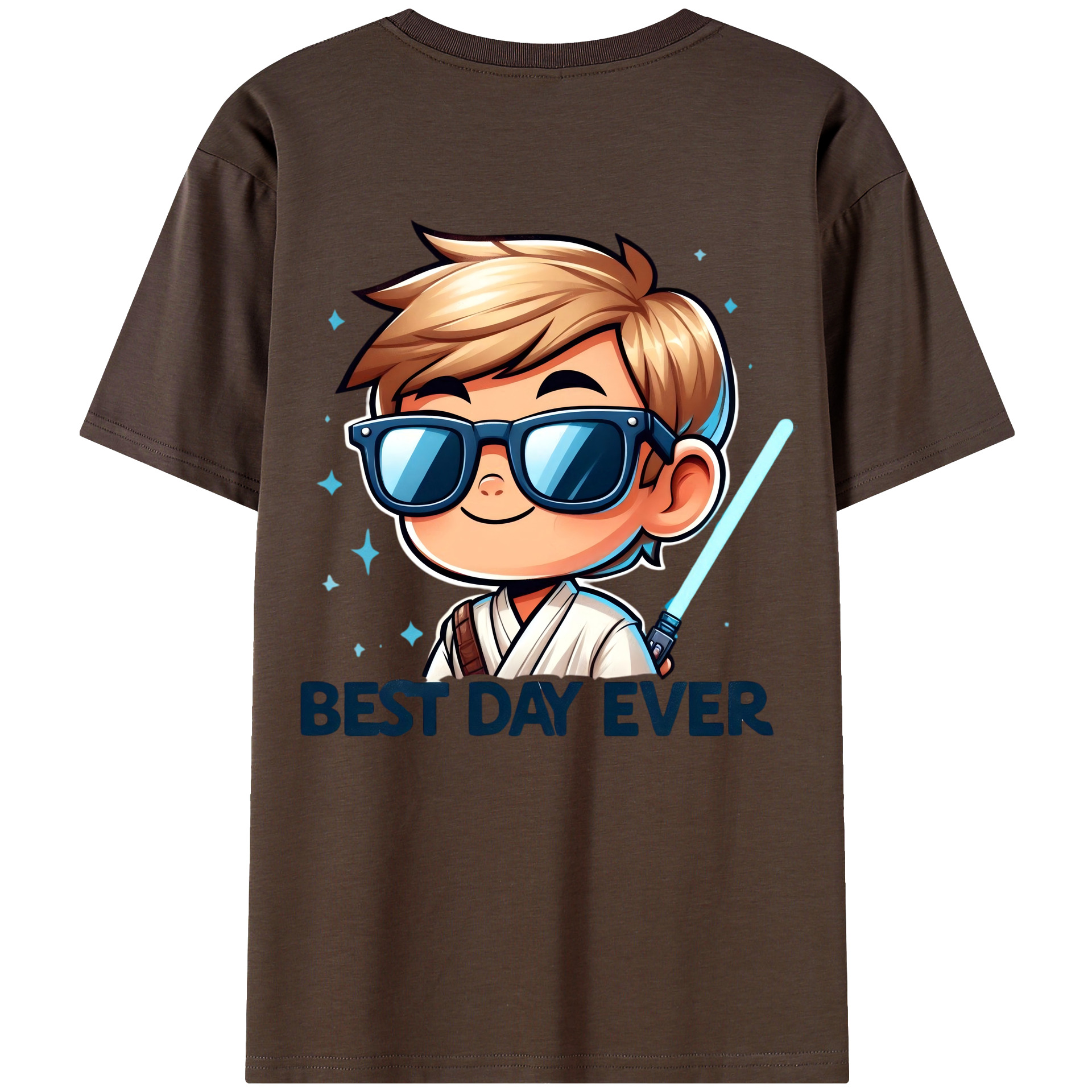 （画像用） スター・ウォーズ Star Wars 綿100％半袖Tシャツ（背面プリント）
