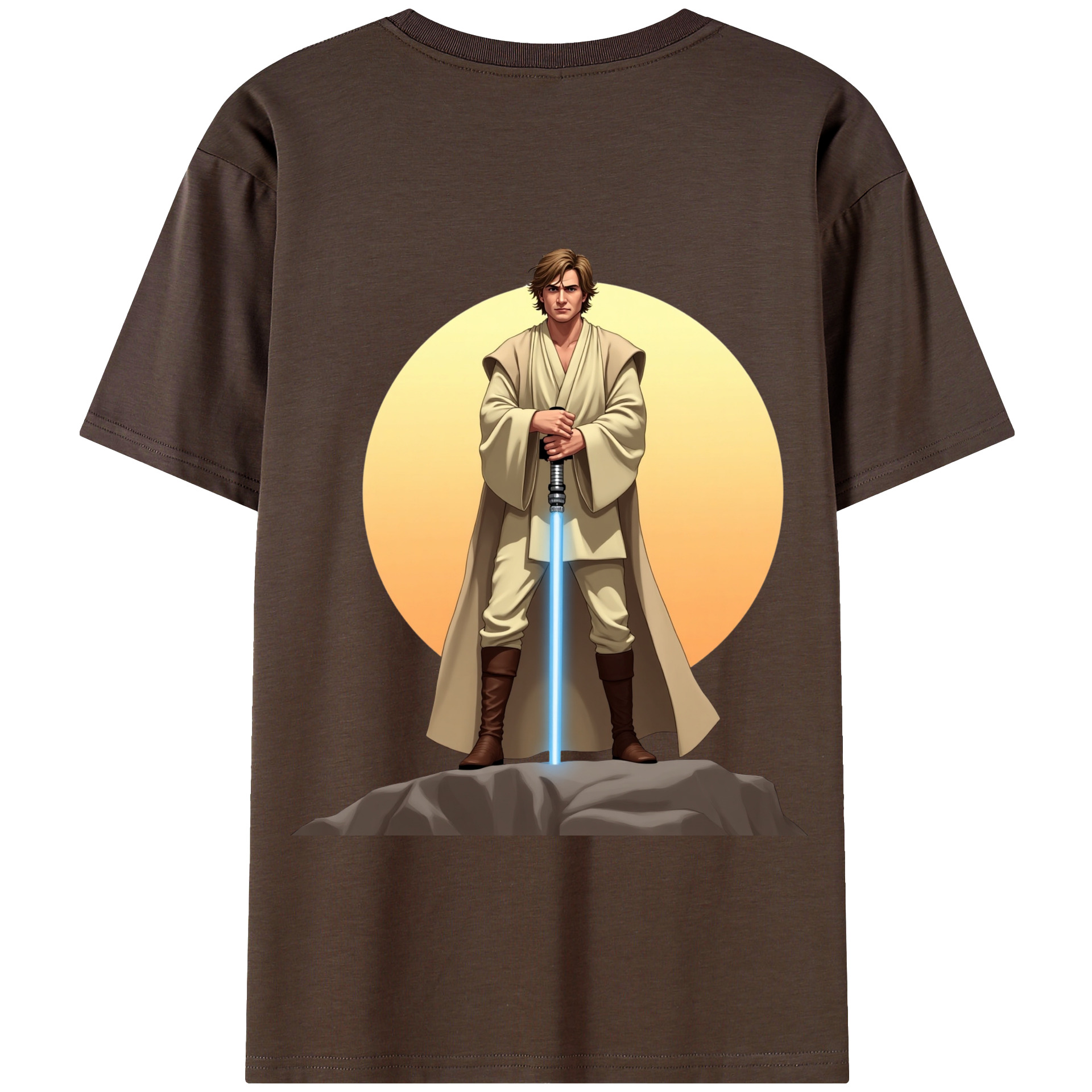 （画像用） スター・ウォーズ Star Wars 綿100％半袖Tシャツ（背面プリント）