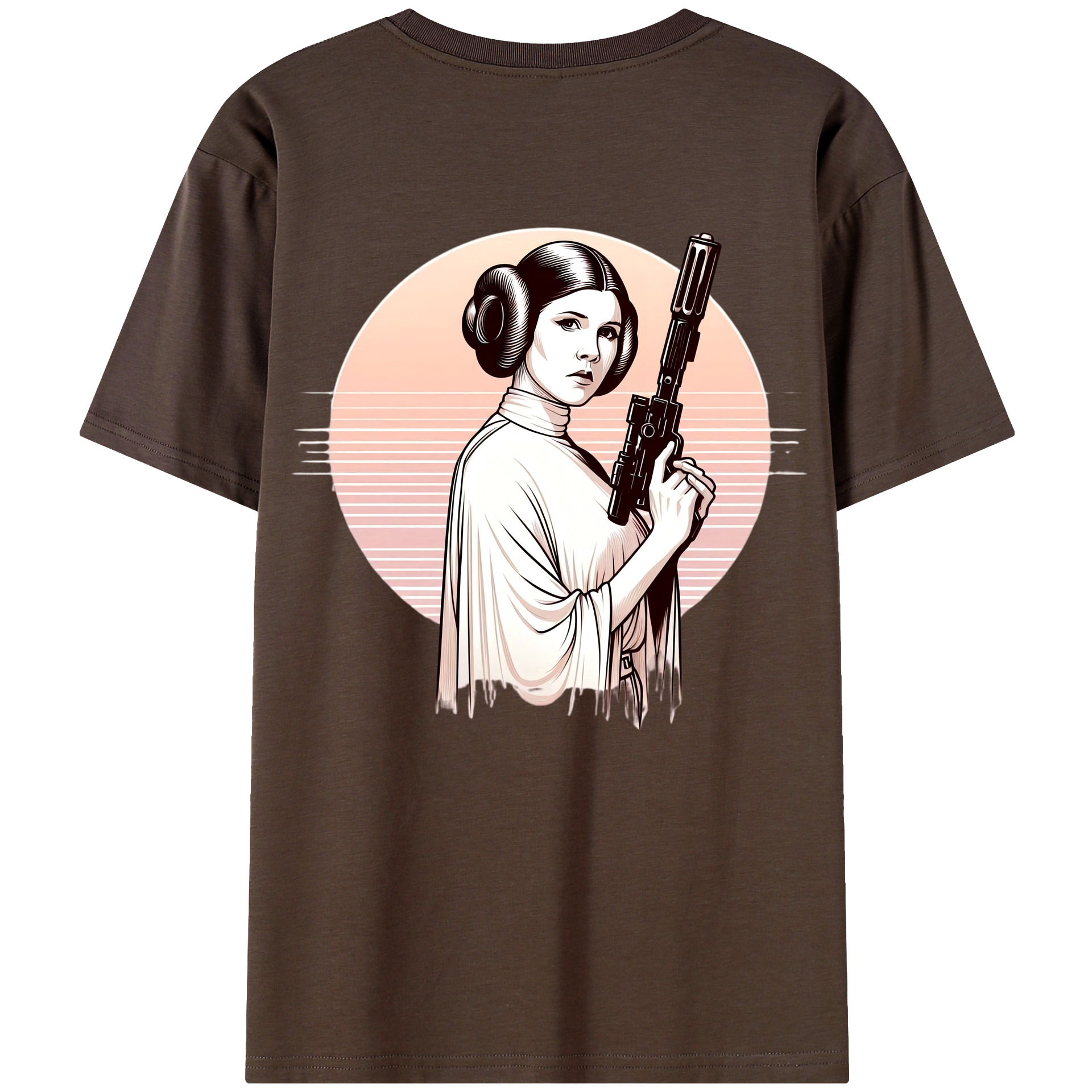 （画像用） スター・ウォーズ Star Wars 綿100％半袖Tシャツ（背面プリント）