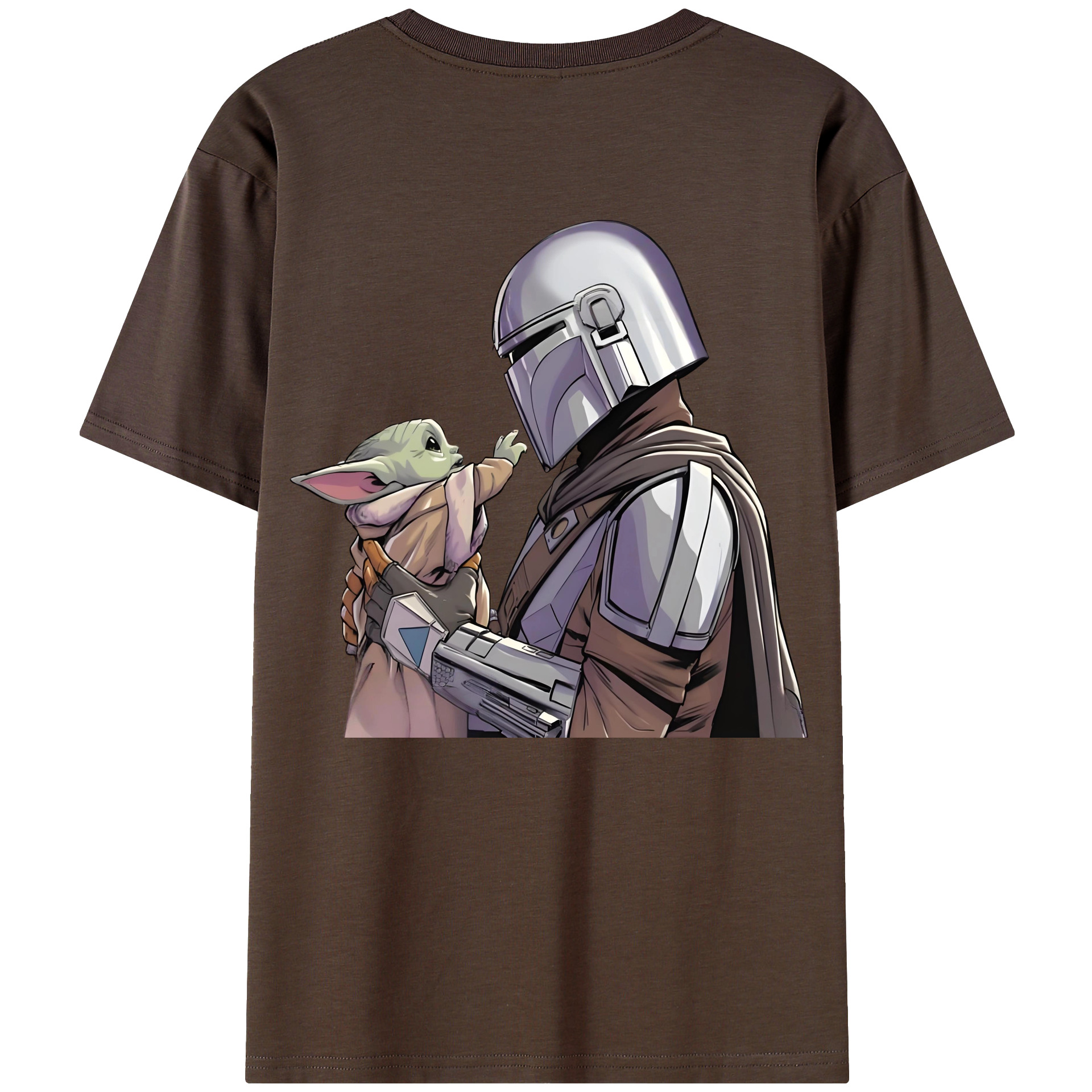 （画像用） スター・ウォーズ Star Wars 綿100％半袖Tシャツ（背面プリント）