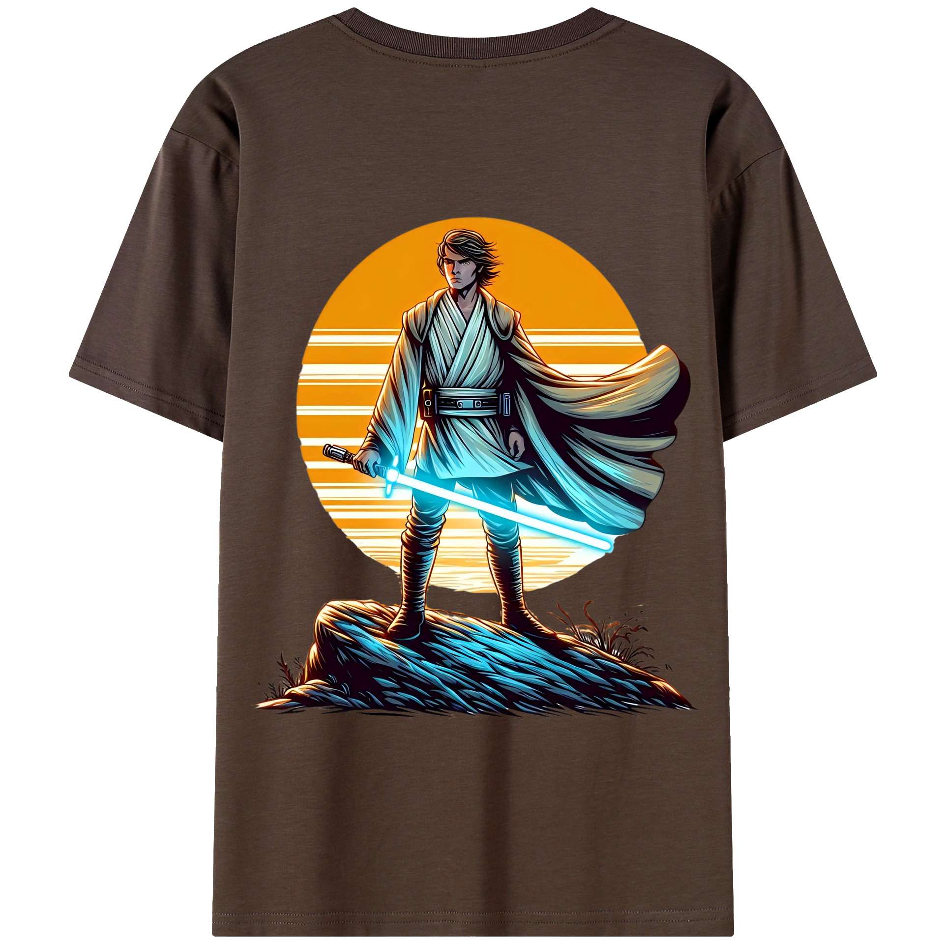 （画像用） スター・ウォーズ Star Wars 綿100％半袖Tシャツ（背面プリント）