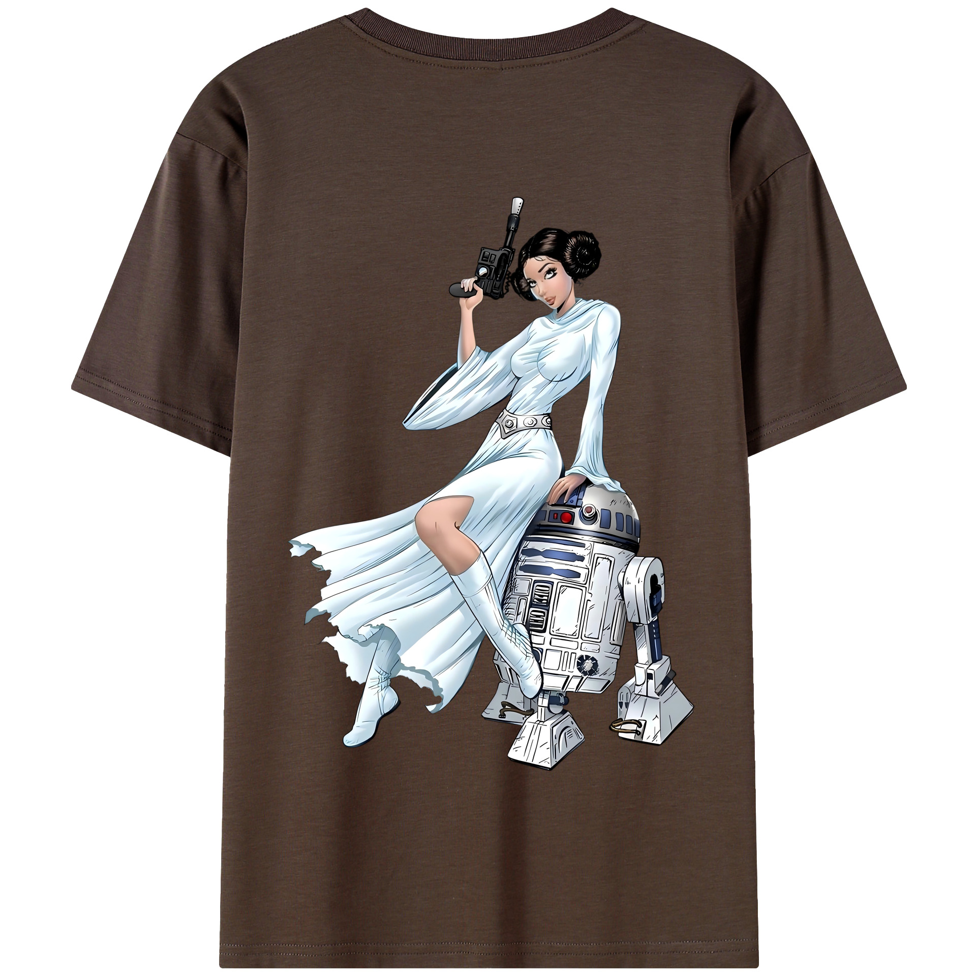 （画像用） スター・ウォーズ Star Wars 綿100％半袖Tシャツ（背面プリント）