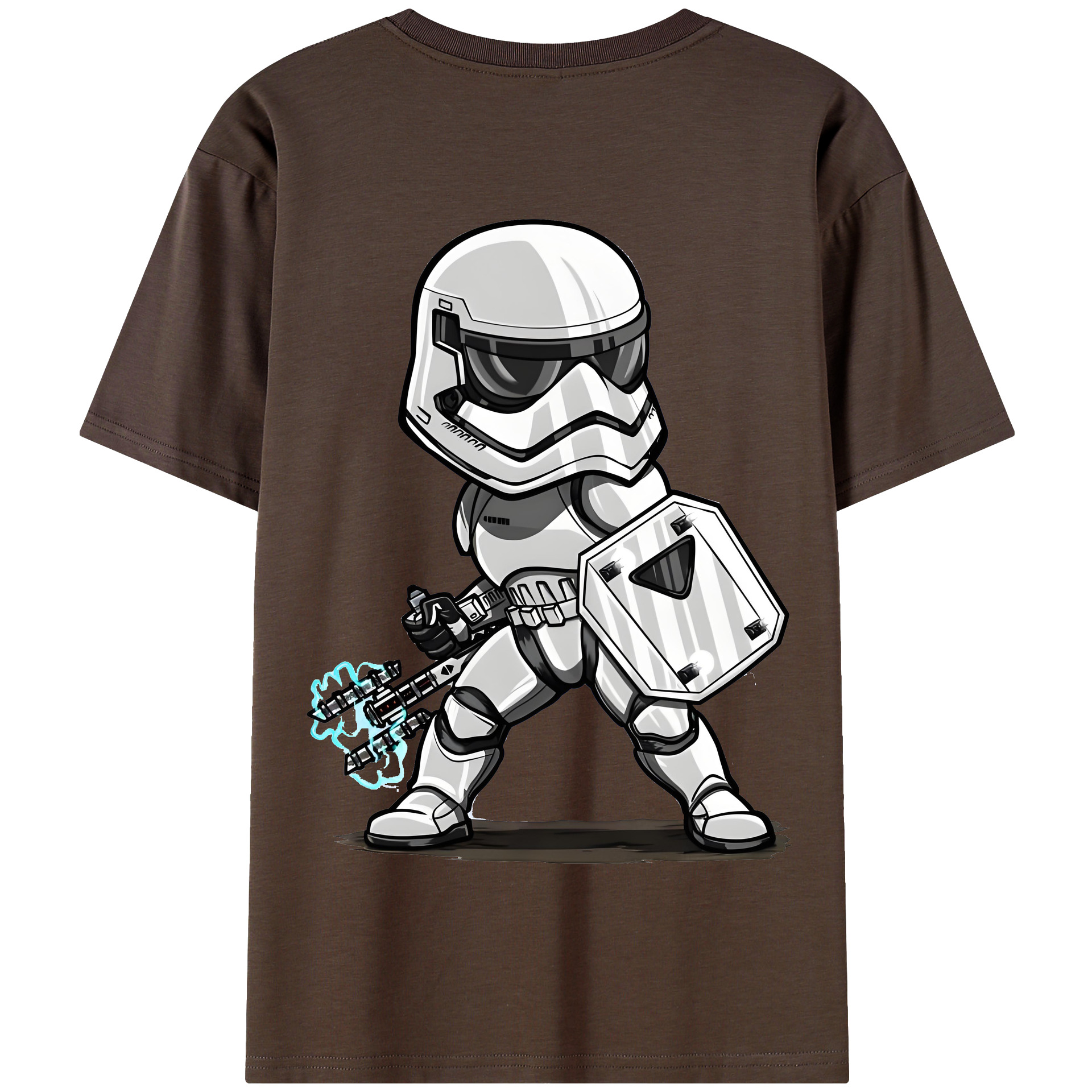 （画像用） スター・ウォーズ Star Wars 綿100％半袖Tシャツ（背面プリント）