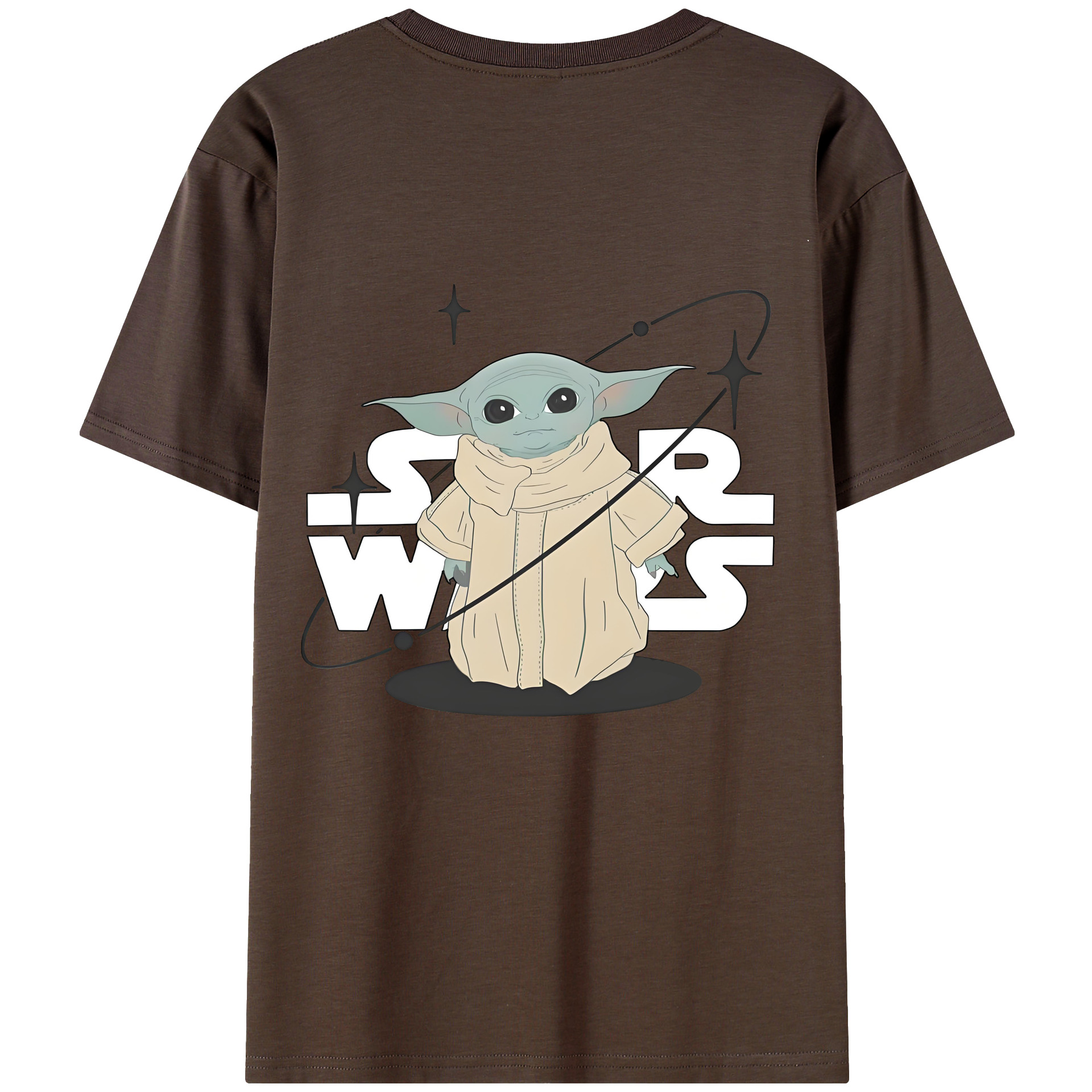 （画像用） スター・ウォーズ Star Wars 綿100％半袖Tシャツ（背面プリント）