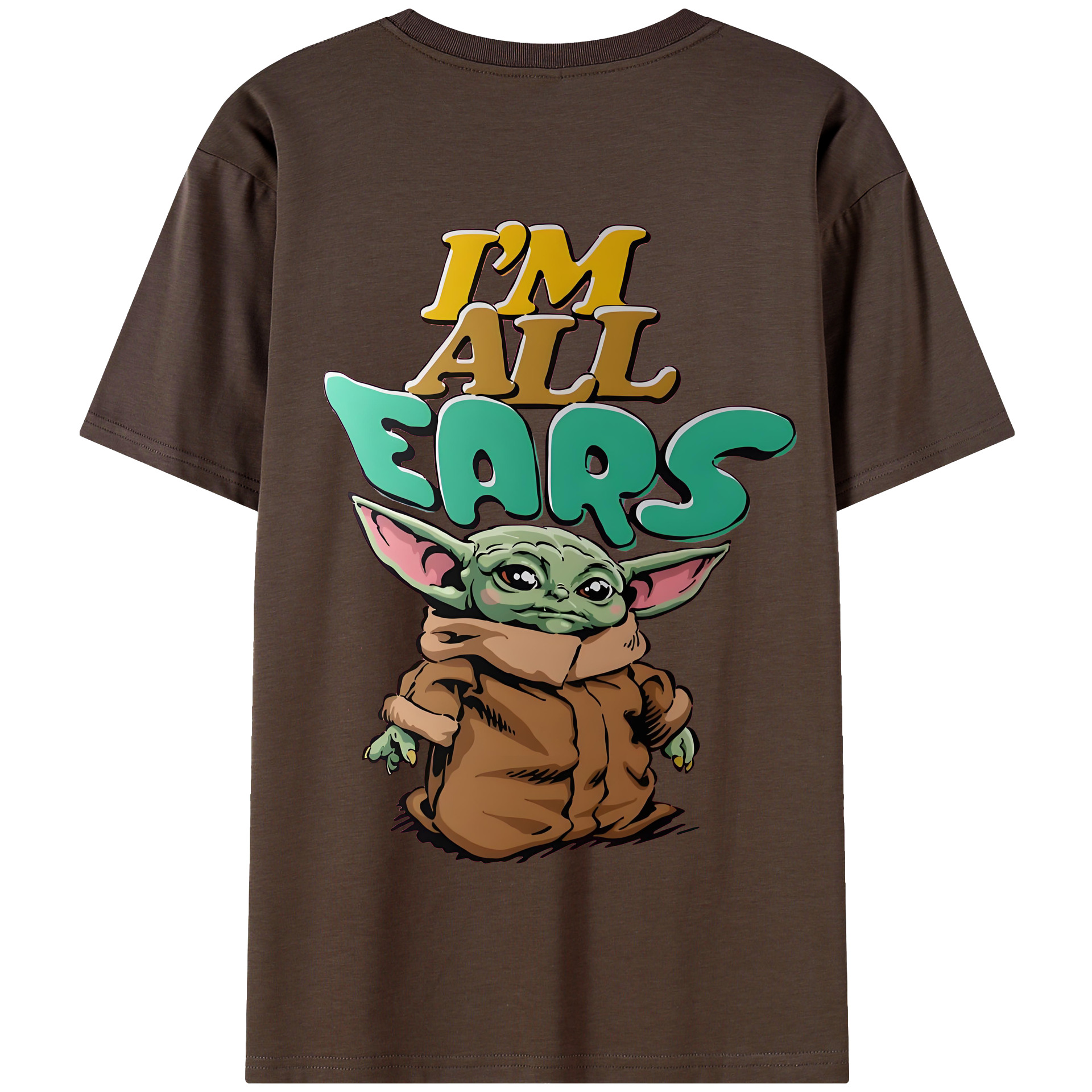 （画像用） スター・ウォーズ Star Wars 綿100％半袖Tシャツ（背面プリント）