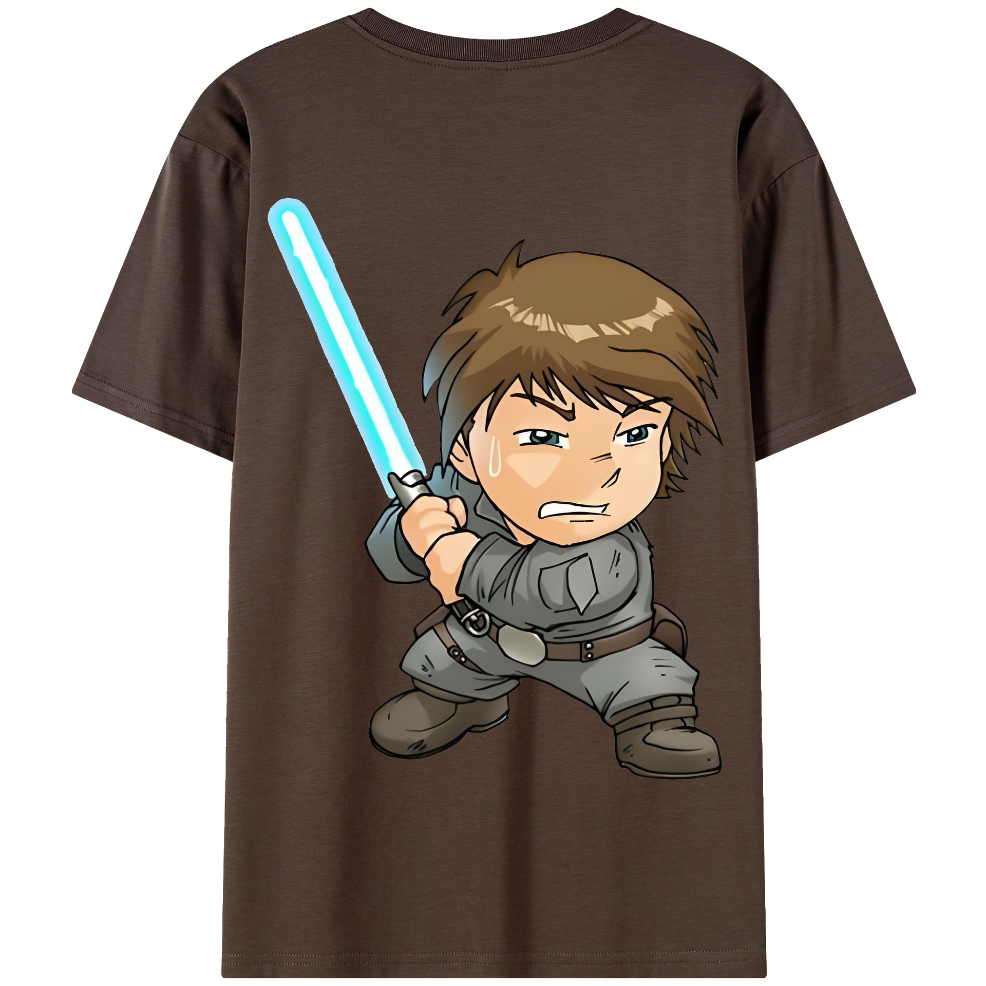 （画像用） スター・ウォーズ Star Wars 綿100％半袖Tシャツ（背面プリント）