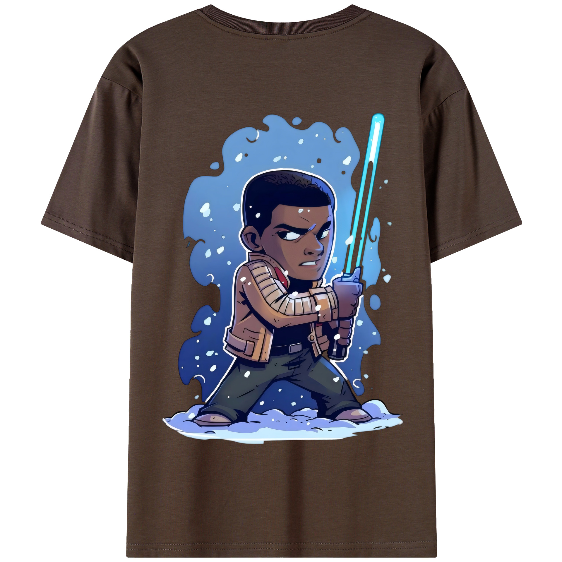（画像用） スター・ウォーズ Star Wars 綿100％半袖Tシャツ（背面プリント）
