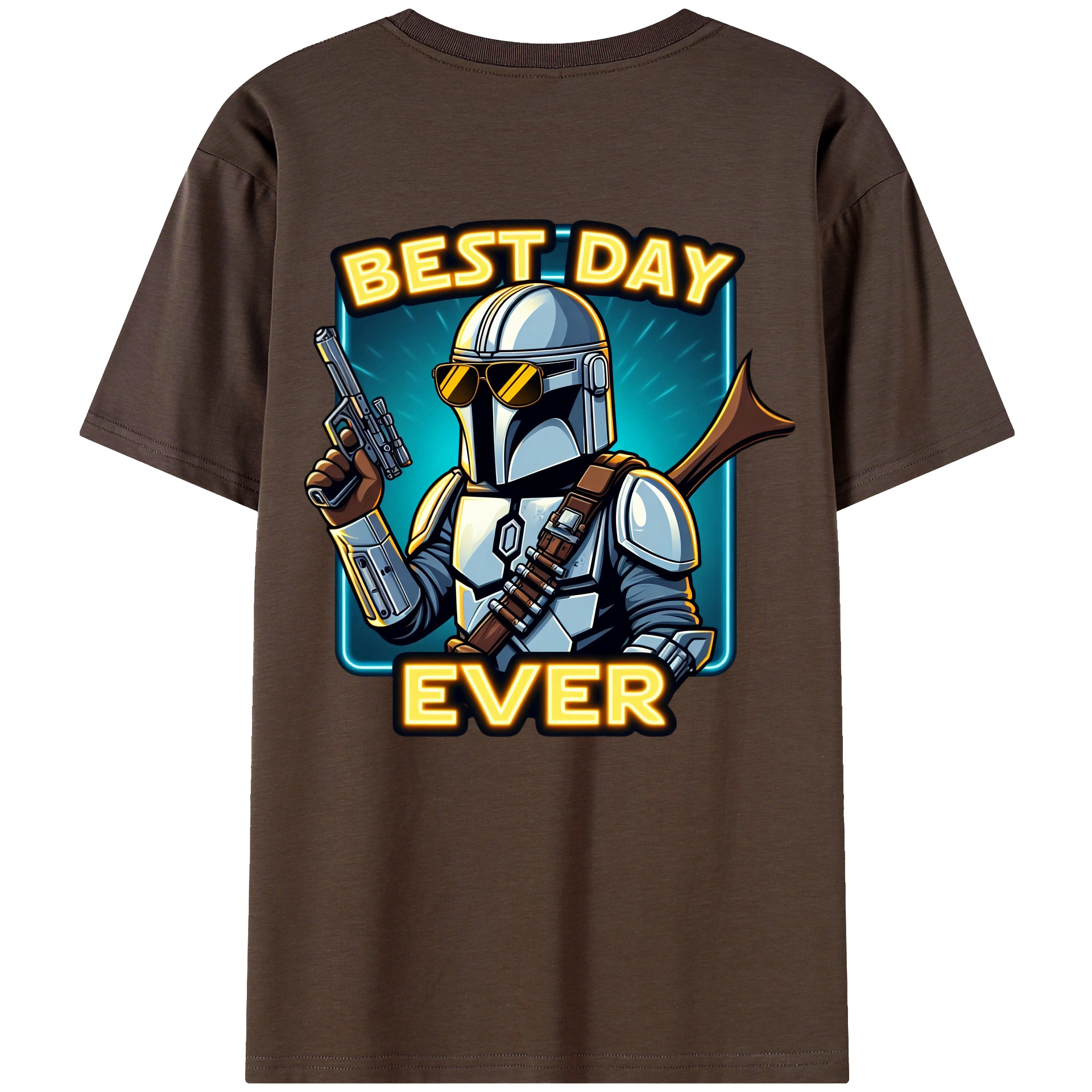 （画像用） スター・ウォーズ Star Wars 綿100％半袖Tシャツ（背面プリント）