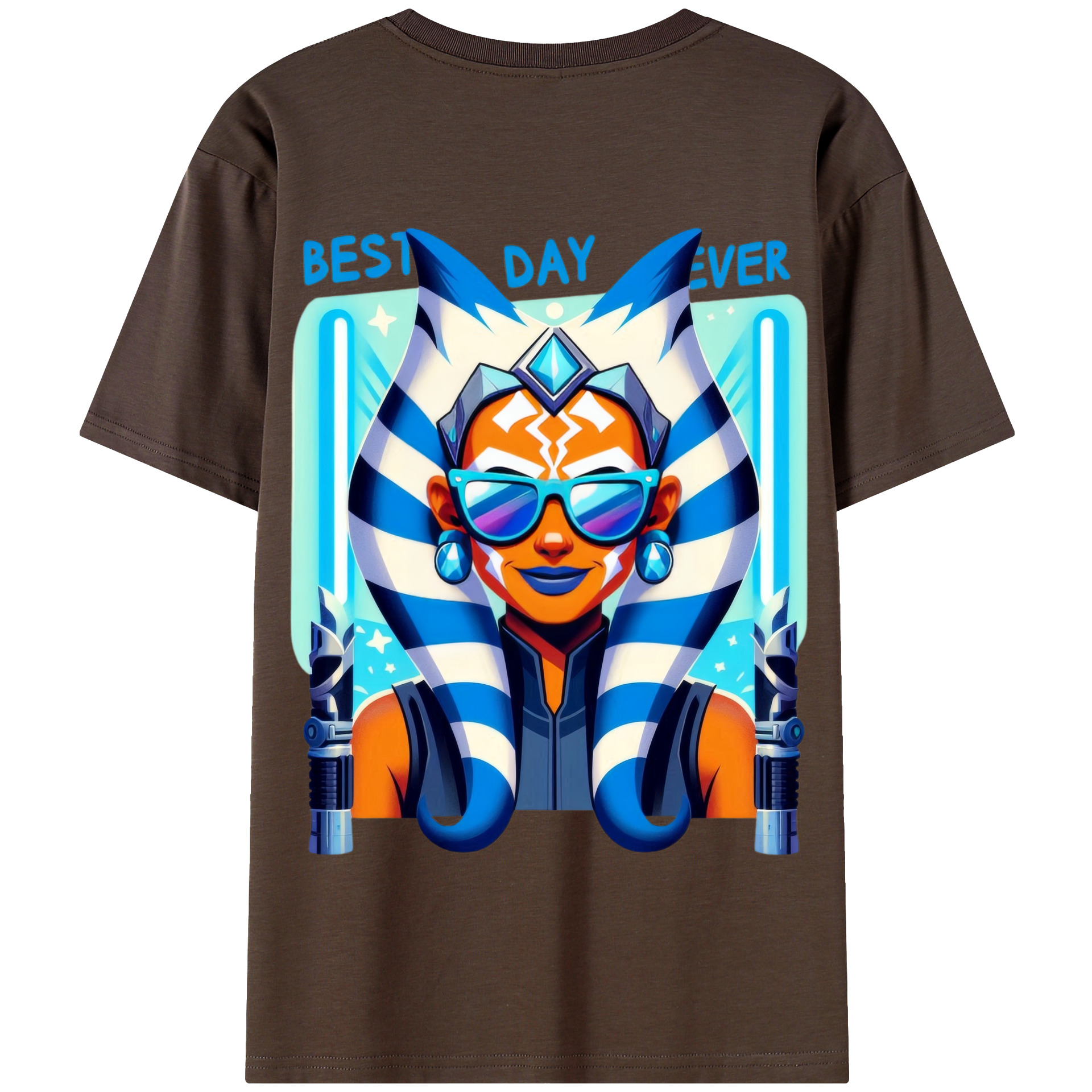 （画像用） スター・ウォーズ Star Wars 綿100％半袖Tシャツ（背面プリント）