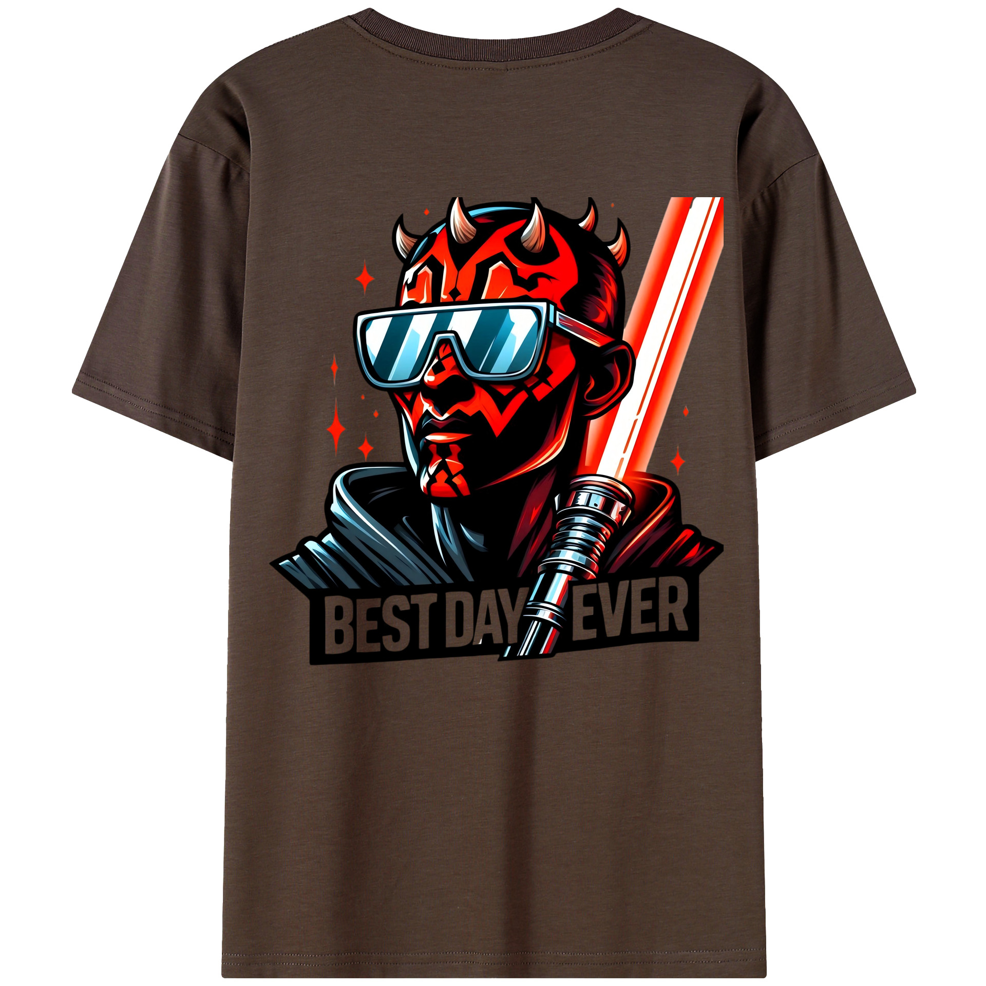 （画像用） スター・ウォーズ Star Wars 綿100％半袖Tシャツ（背面プリント）