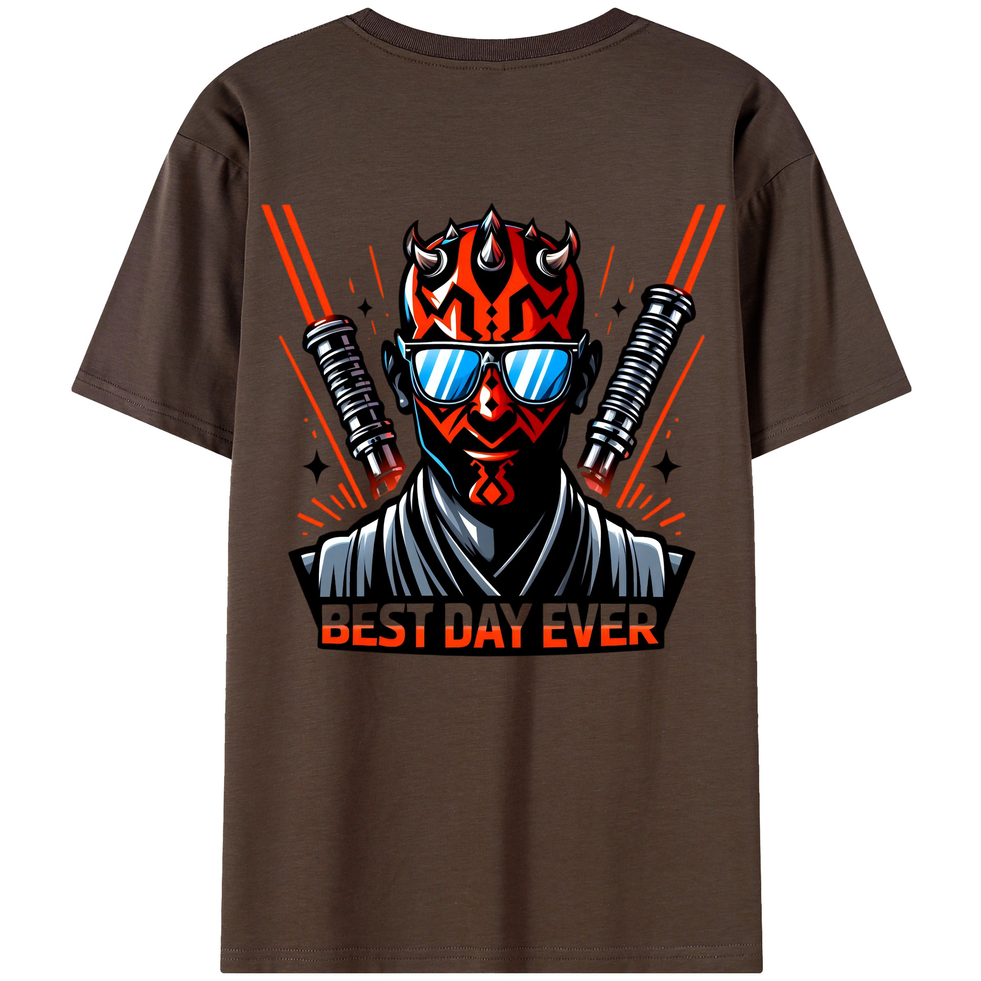 （画像用） スター・ウォーズ Star Wars 綿100％半袖Tシャツ（背面プリント）