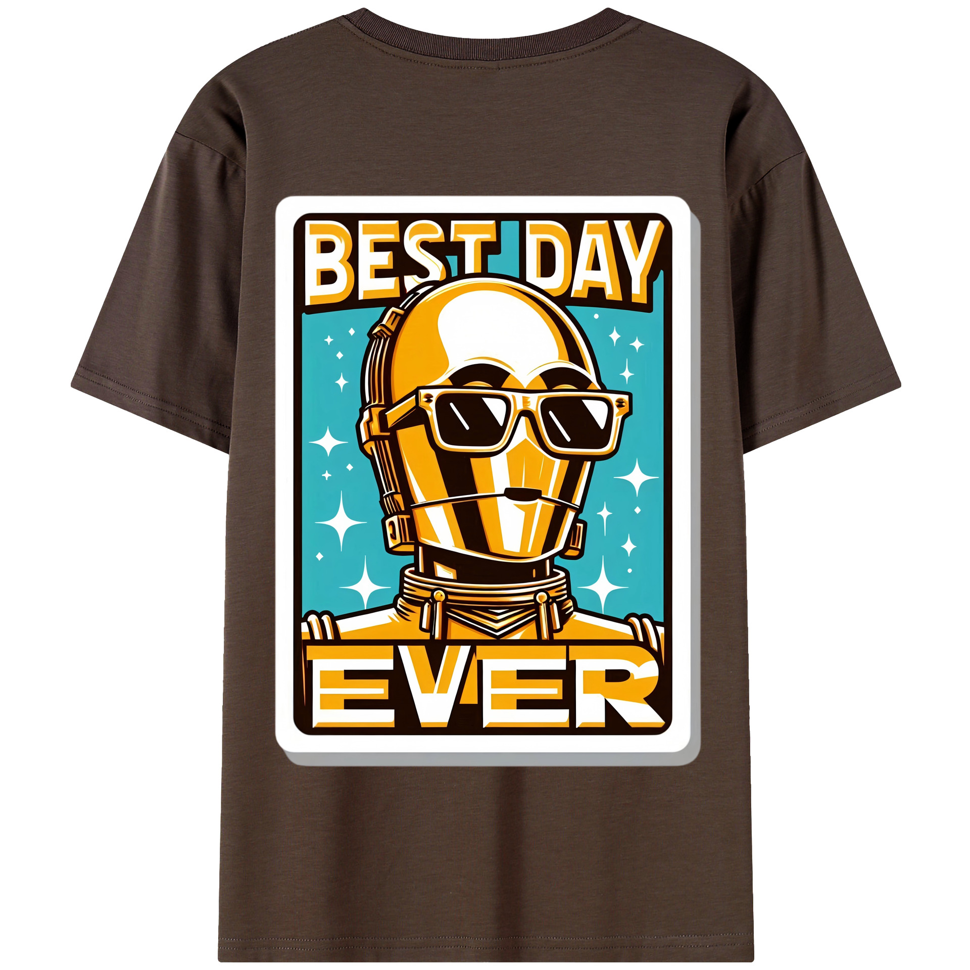 （画像用） スター・ウォーズ Star Wars 綿100％半袖Tシャツ（背面プリント）