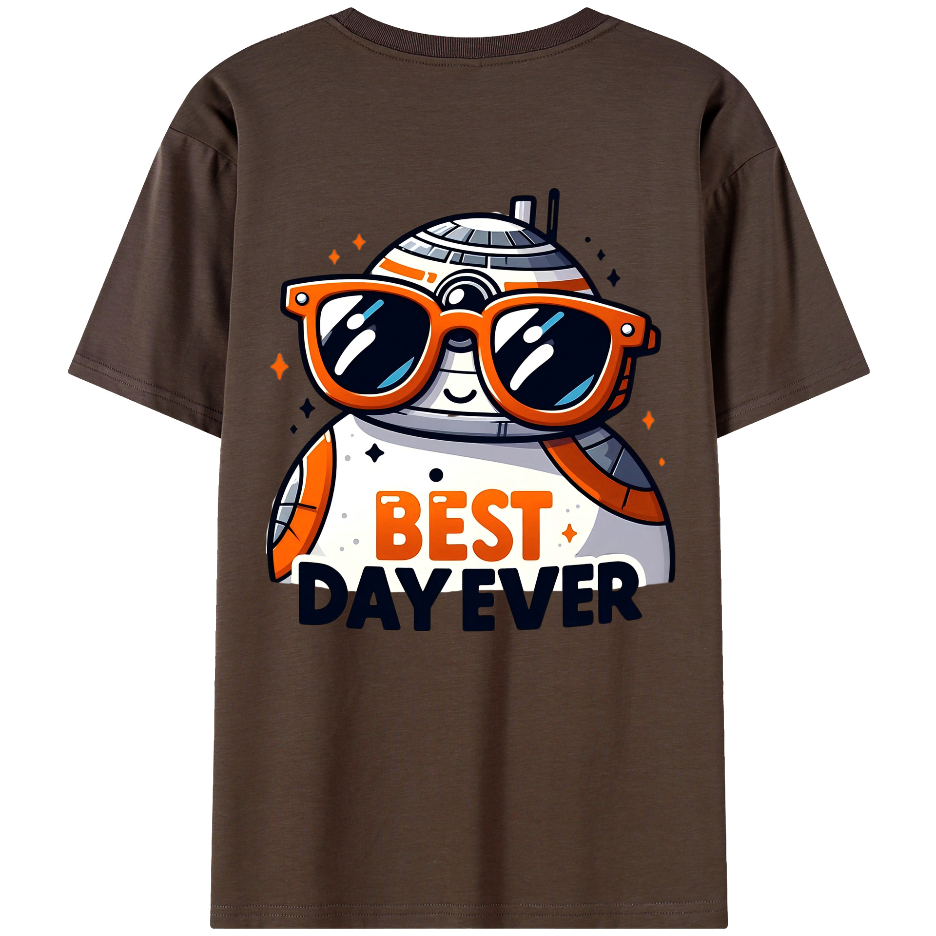 （画像用） スター・ウォーズ Star Wars 綿100％半袖Tシャツ（背面プリント）