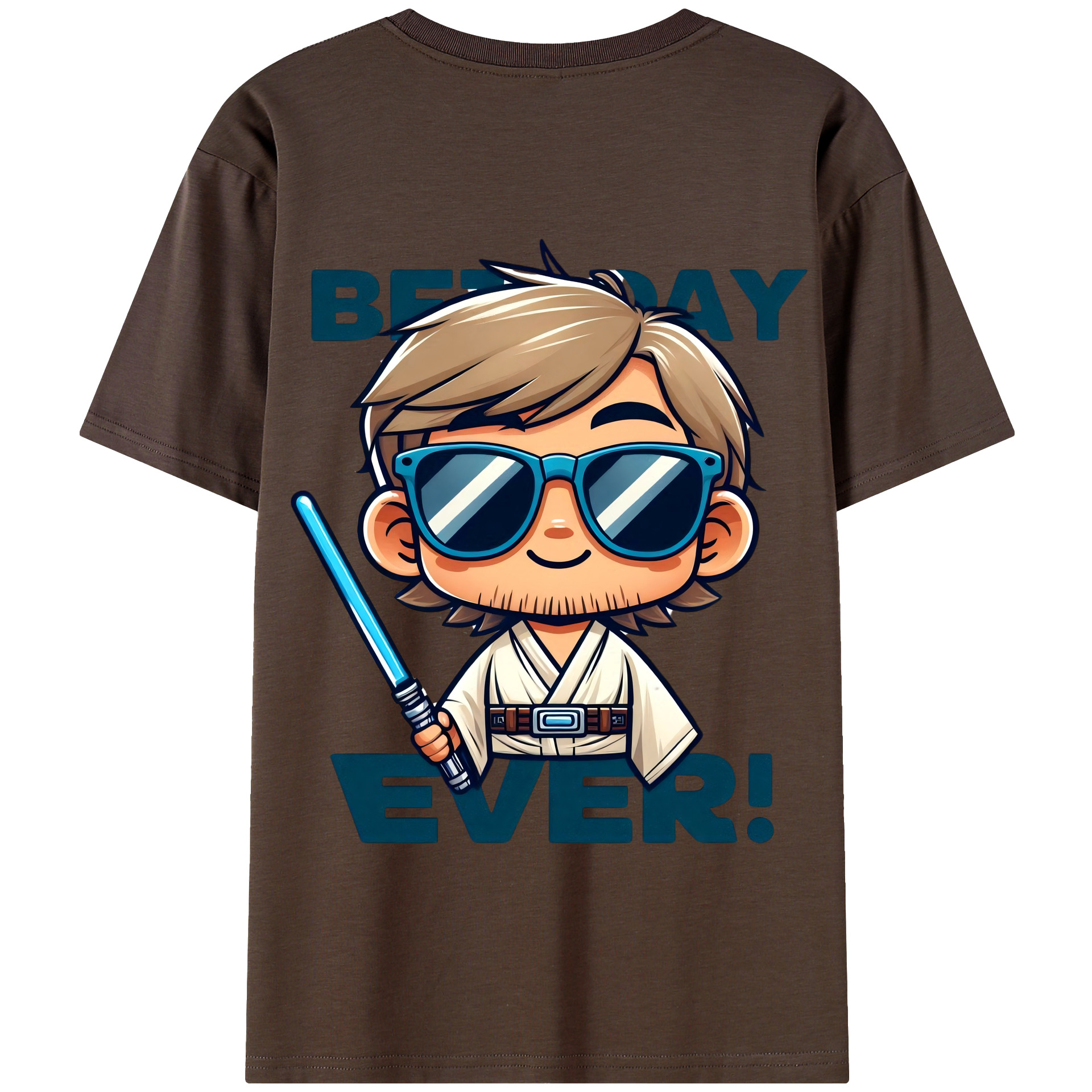 （画像用） スター・ウォーズ Star Wars 綿100％半袖Tシャツ（背面プリント）