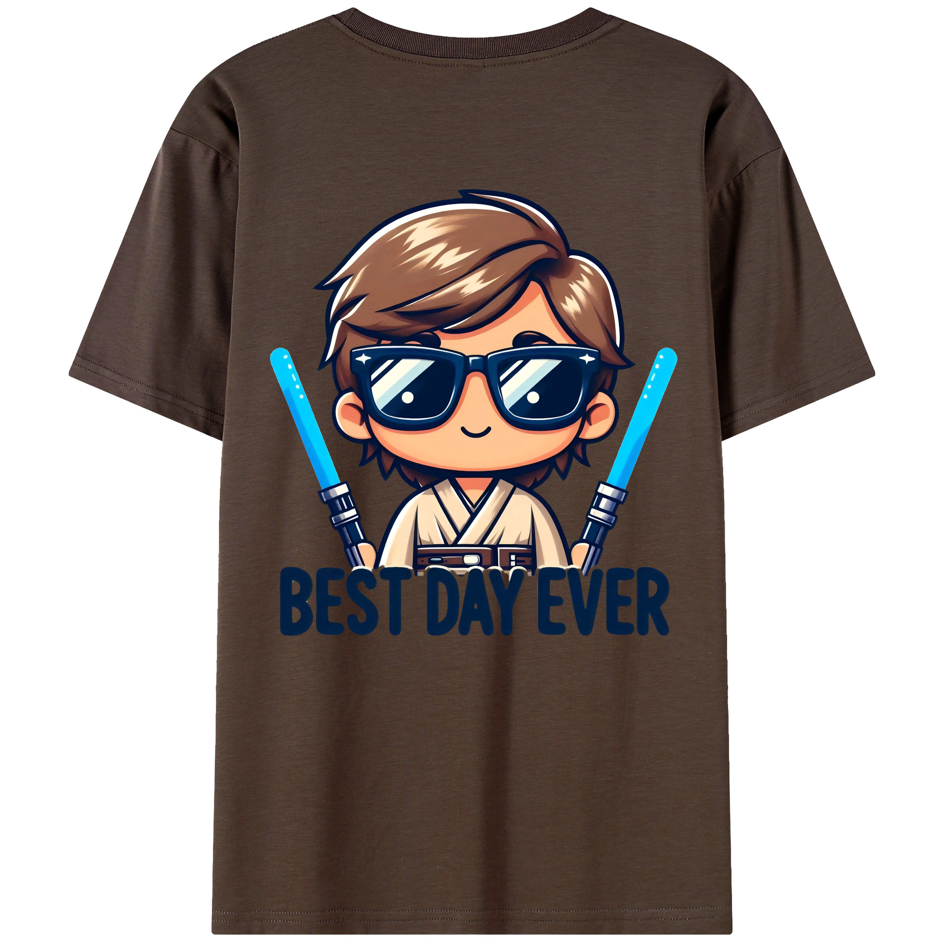 （画像用） スター・ウォーズ Star Wars 綿100％半袖Tシャツ（背面プリント）