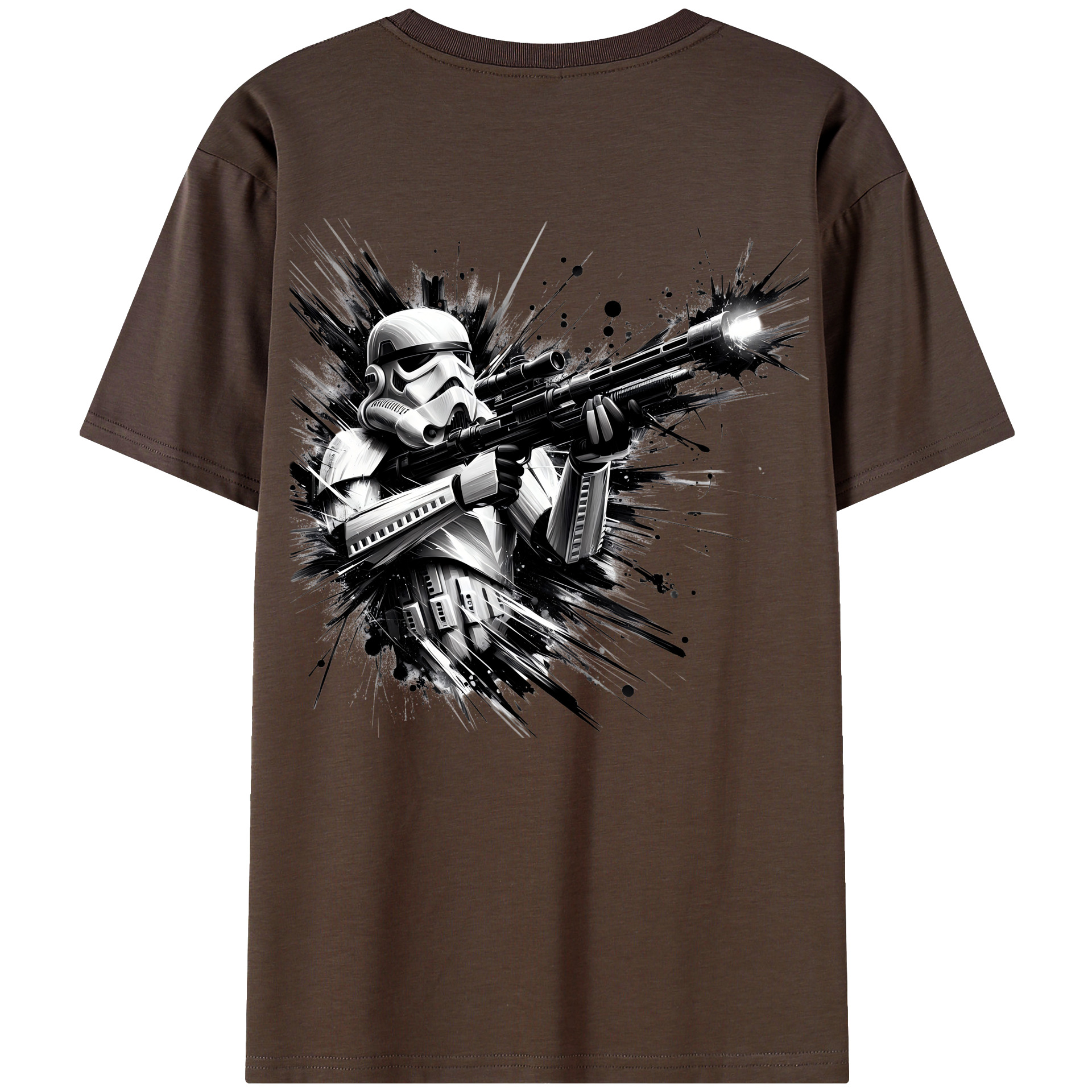 （画像用） スター・ウォーズ Star Wars 綿100％半袖Tシャツ（背面プリント）