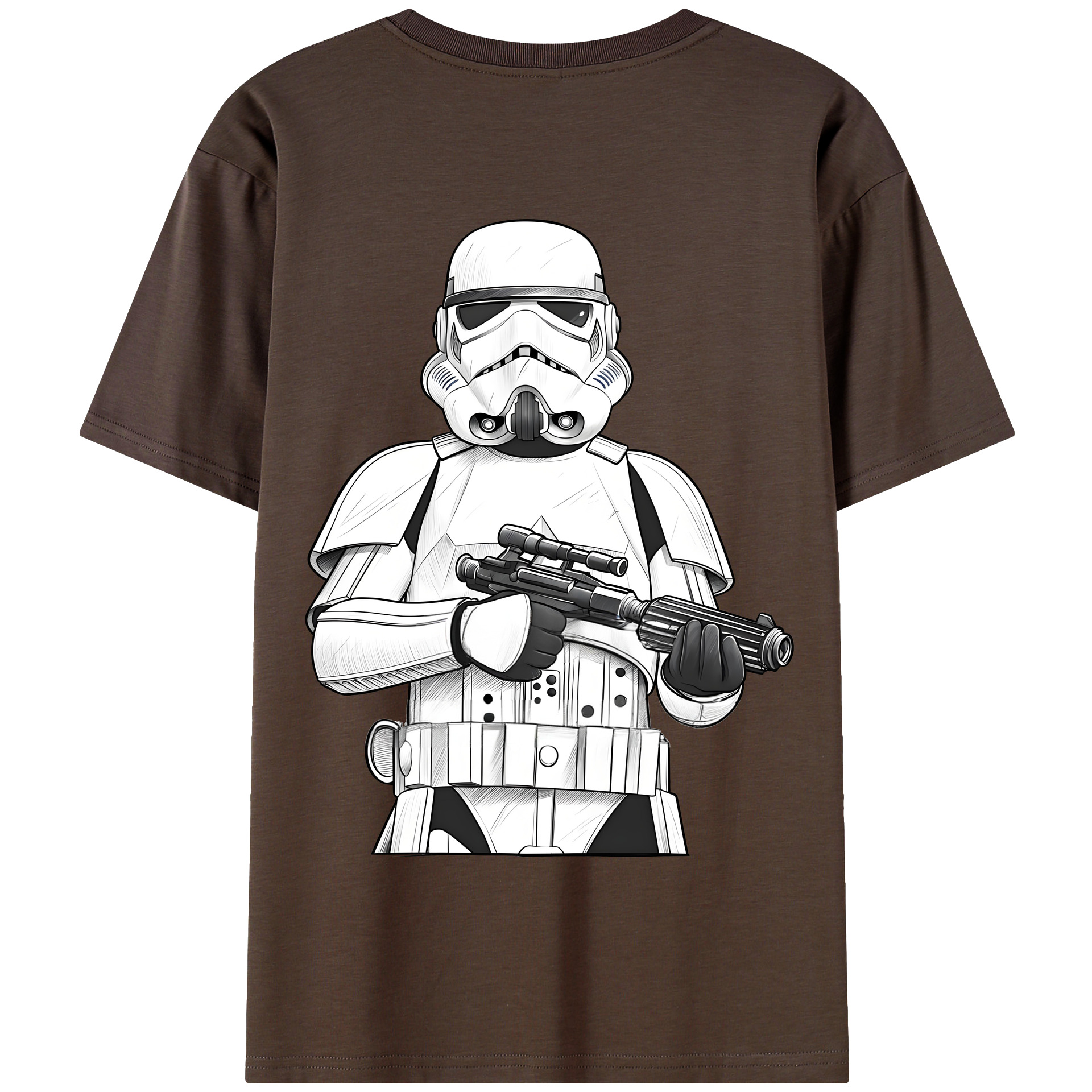 （画像用） スター・ウォーズ Star Wars 綿100％半袖Tシャツ（背面プリント）