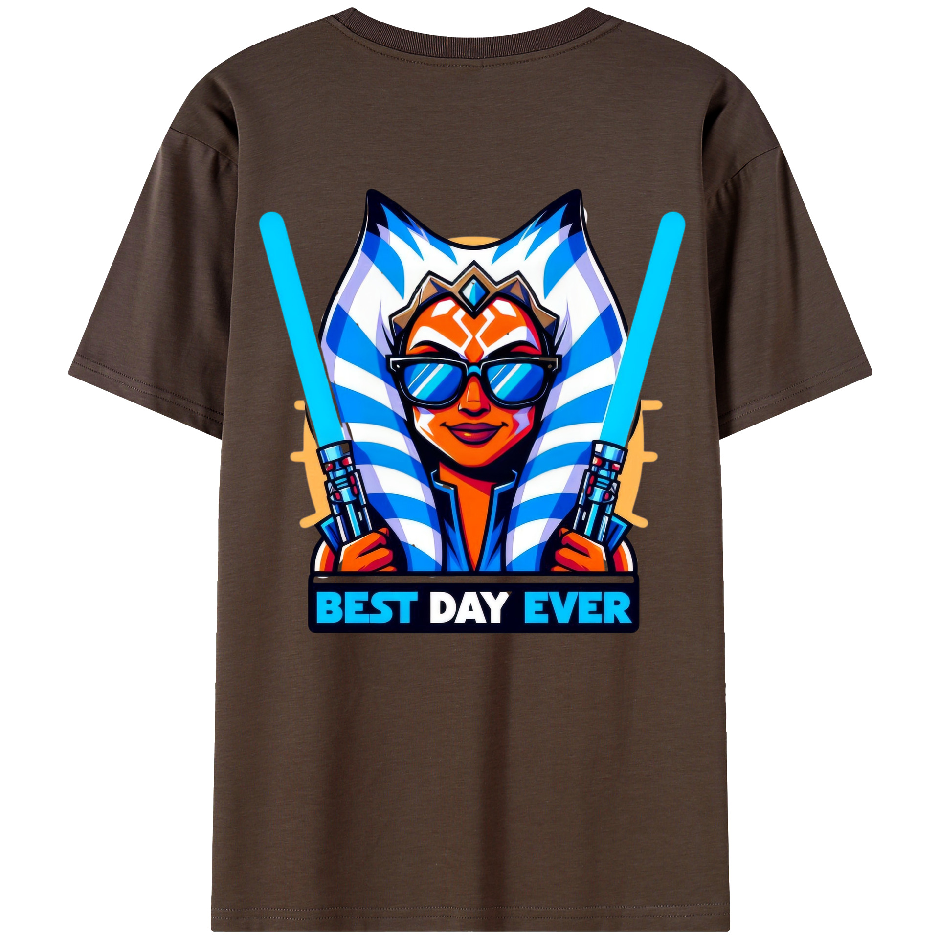 （画像用） スター・ウォーズ Star Wars 綿100％半袖Tシャツ（背面プリント）