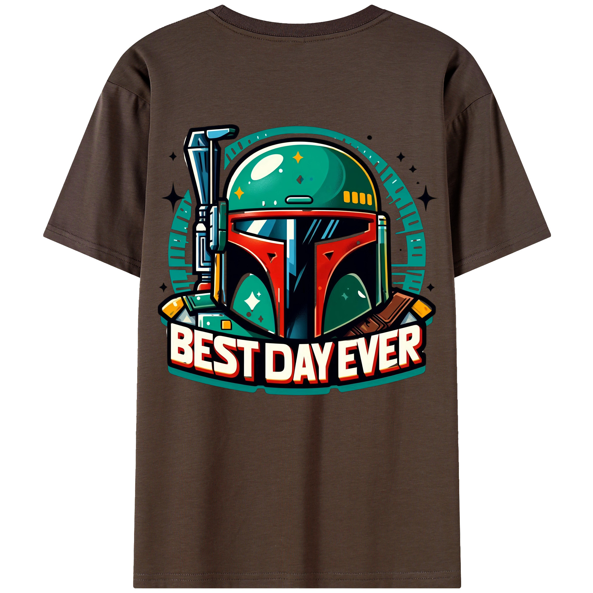 （画像用） スター・ウォーズ Star Wars 綿100％半袖Tシャツ（背面プリント）
