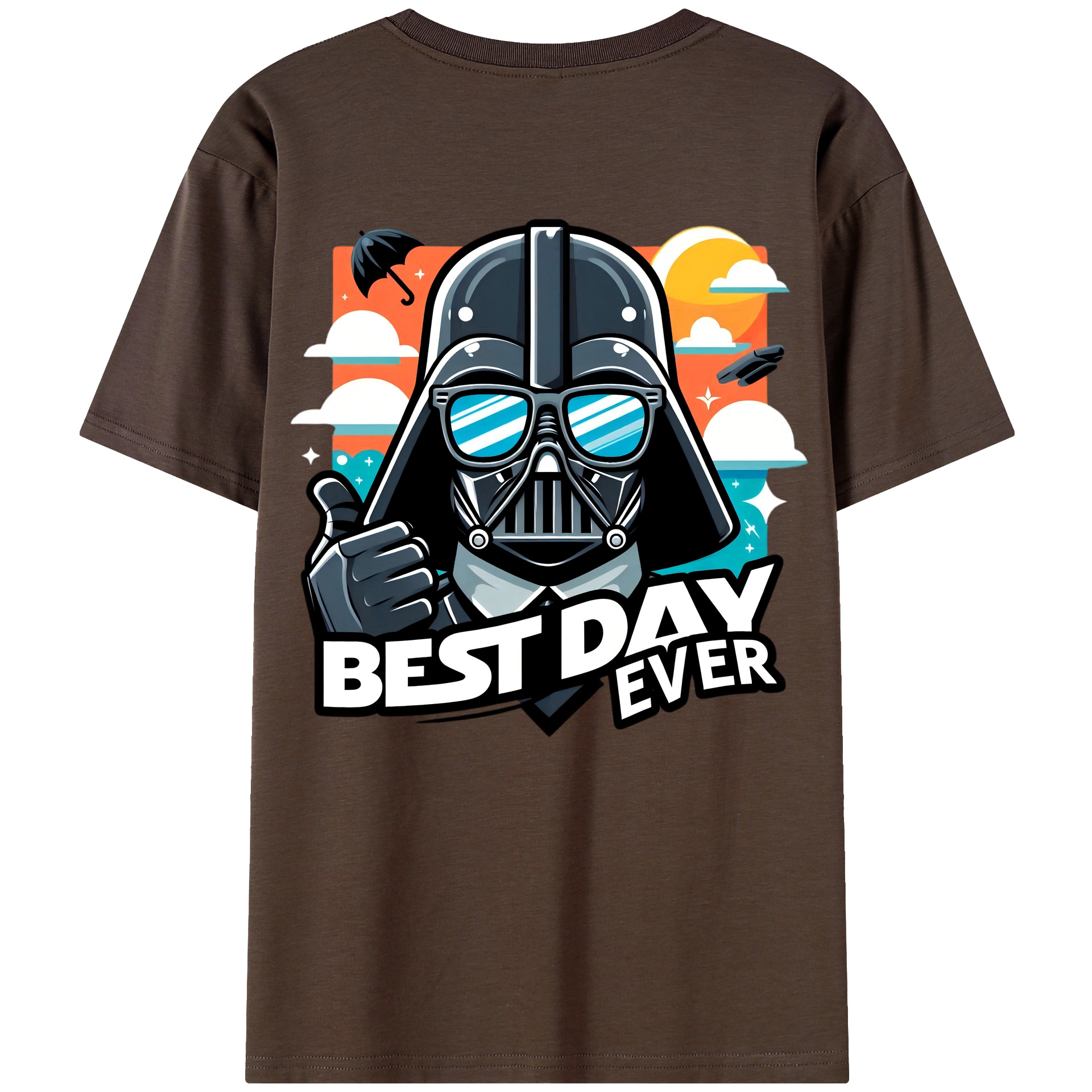 （画像用） スター・ウォーズ Star Wars 綿100％半袖Tシャツ（背面プリント）
