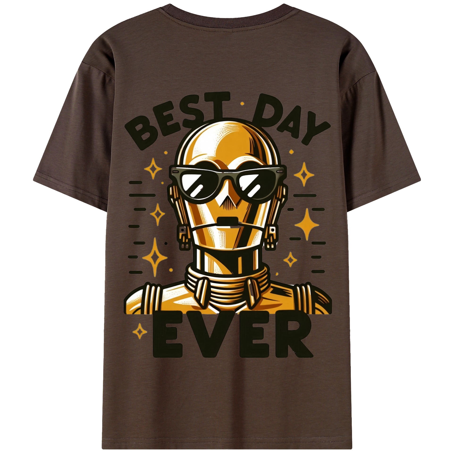 （画像用） スター・ウォーズ Star Wars 綿100％半袖Tシャツ（背面プリント）