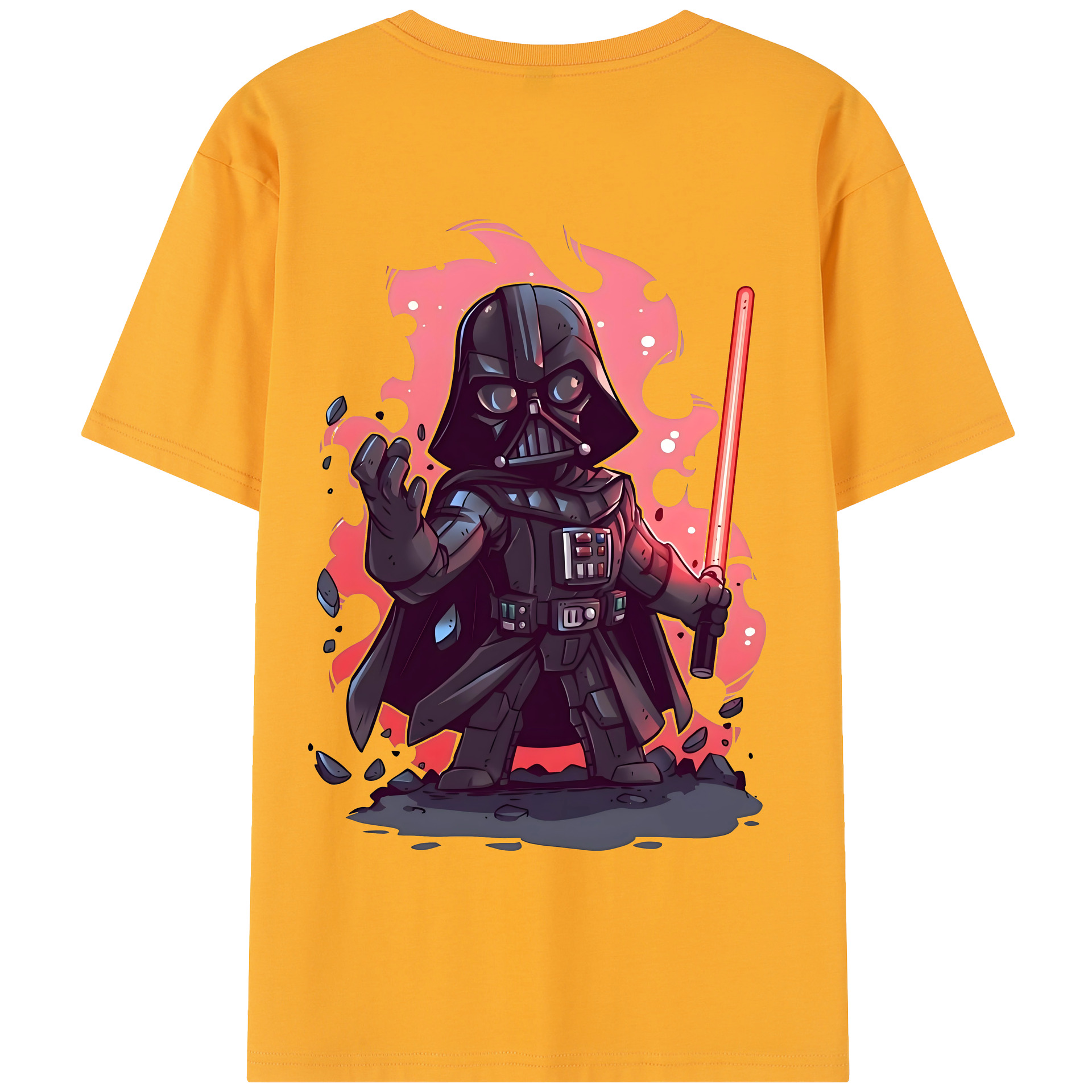 （画像用） スター・ウォーズ Star Wars 綿100％半袖Tシャツ（背面プリント）