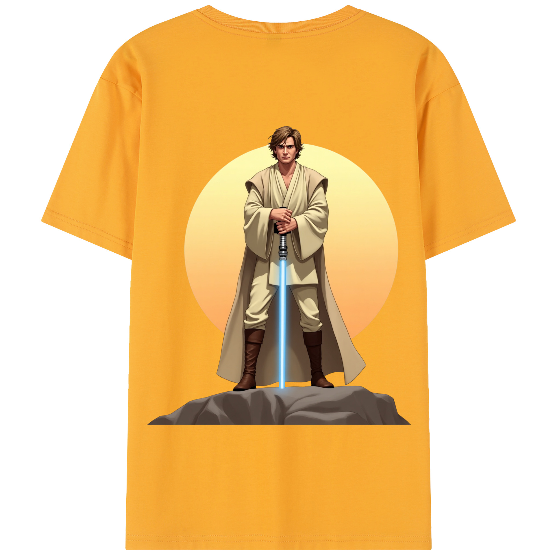 （画像用） スター・ウォーズ Star Wars 綿100％半袖Tシャツ（背面プリント）