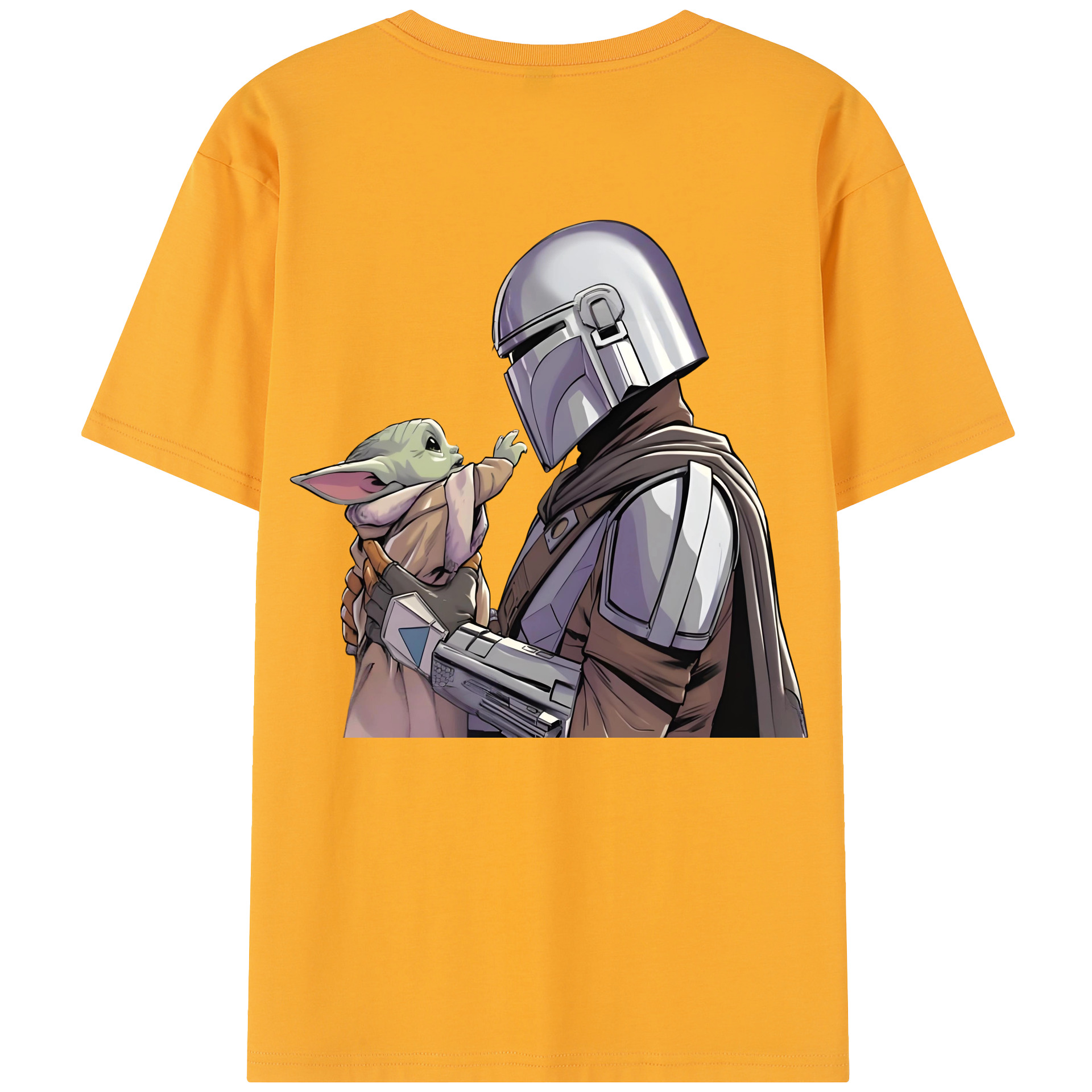 （画像用） スター・ウォーズ Star Wars 綿100％半袖Tシャツ（背面プリント）