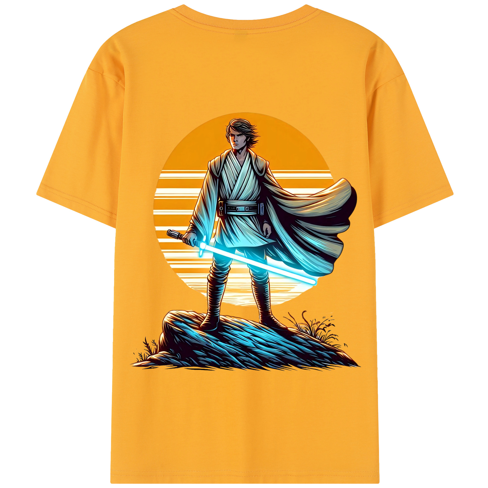 （画像用） スター・ウォーズ Star Wars 綿100％半袖Tシャツ（背面プリント）