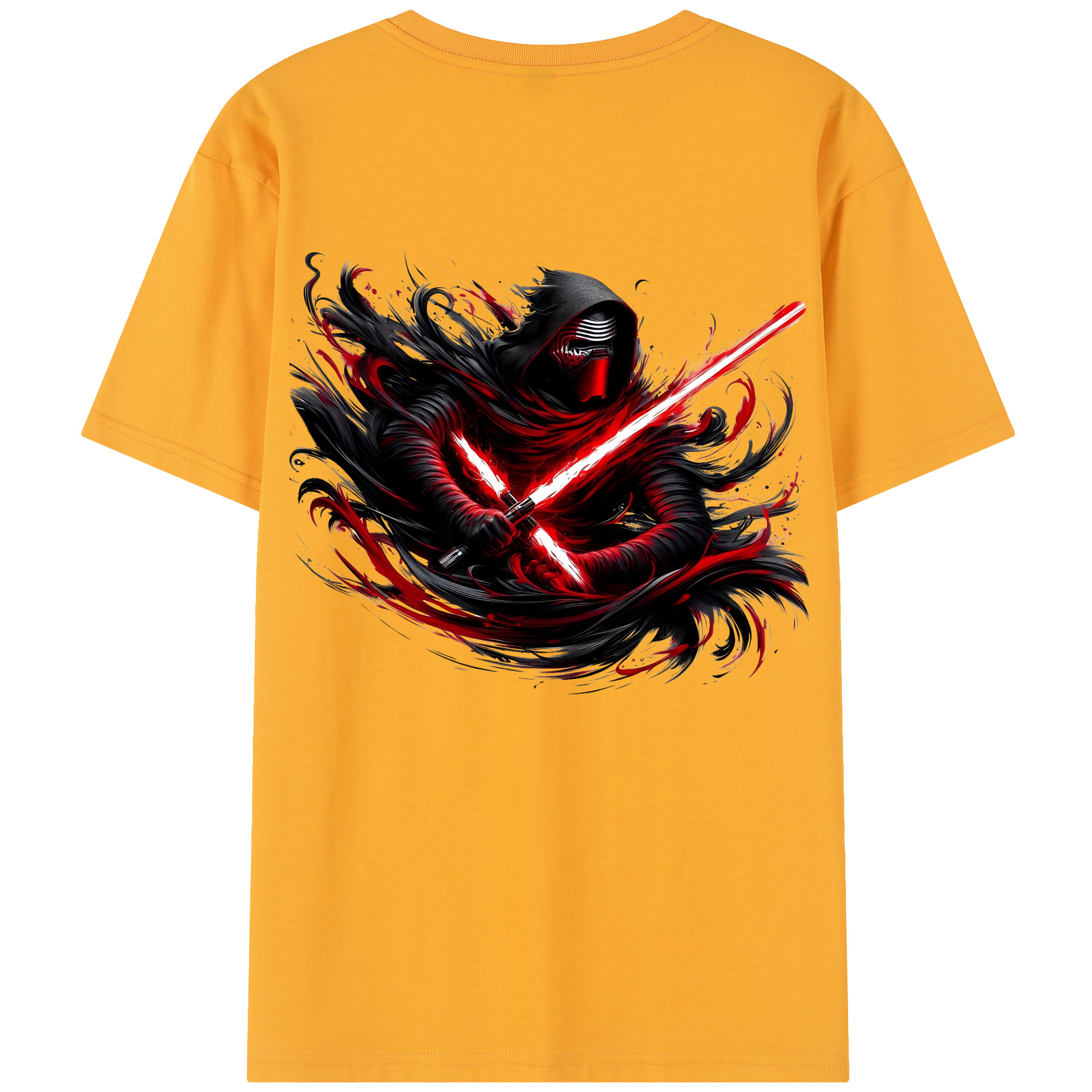 （画像用） スター・ウォーズ Star Wars 綿100％半袖Tシャツ（背面プリント）