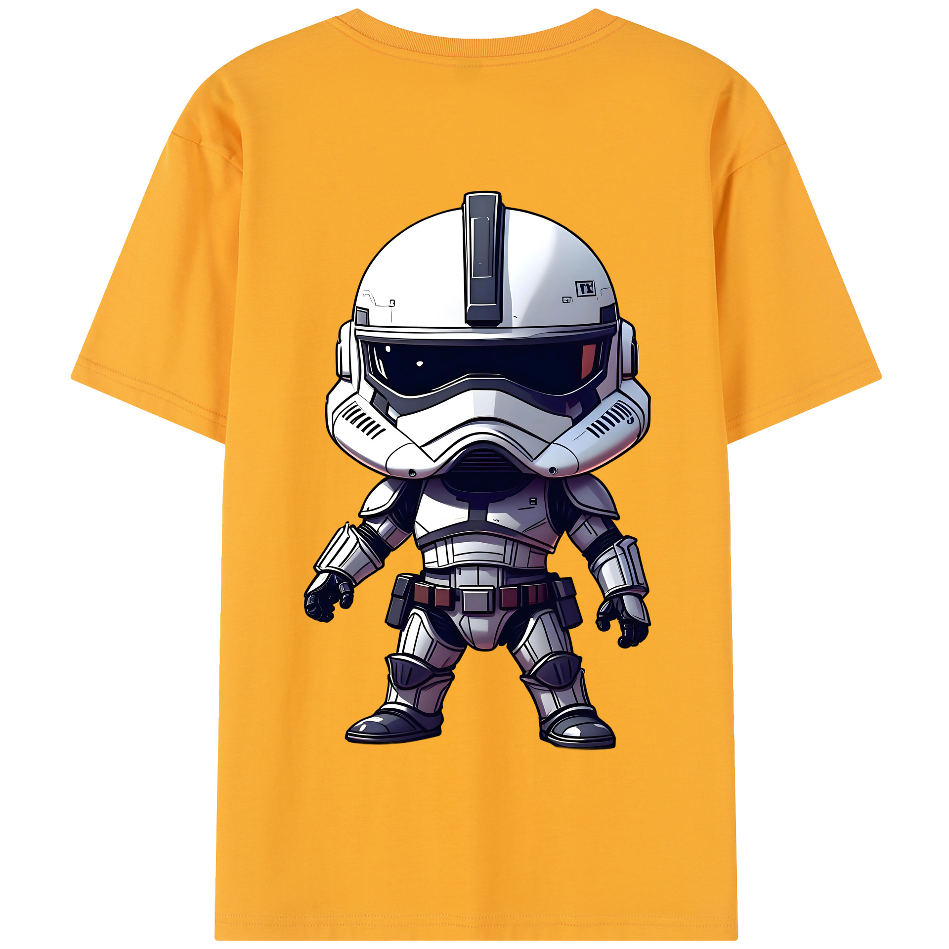 （画像用） スター・ウォーズ Star Wars 綿100％半袖Tシャツ（背面プリント）