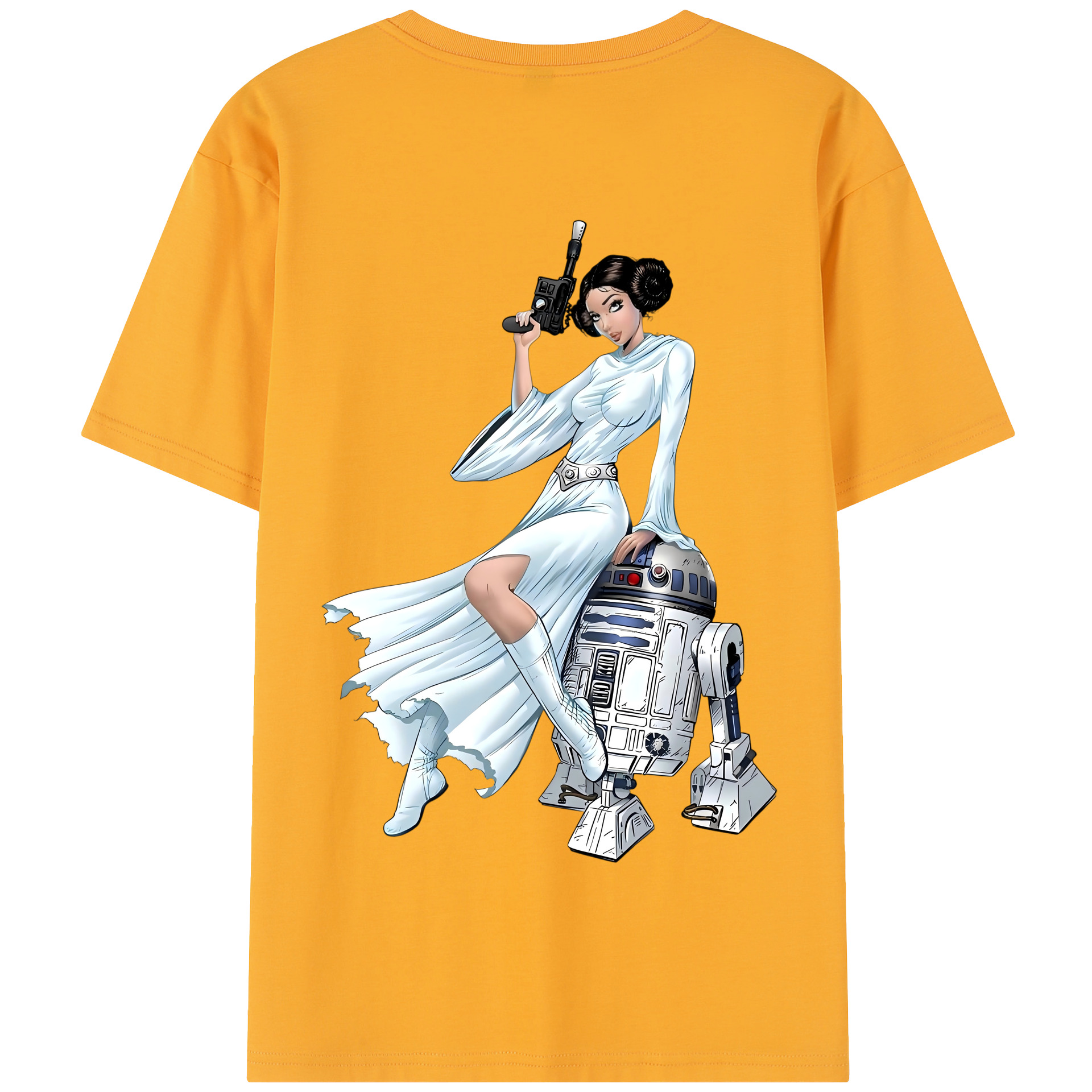 （画像用） スター・ウォーズ Star Wars 綿100％半袖Tシャツ（背面プリント）