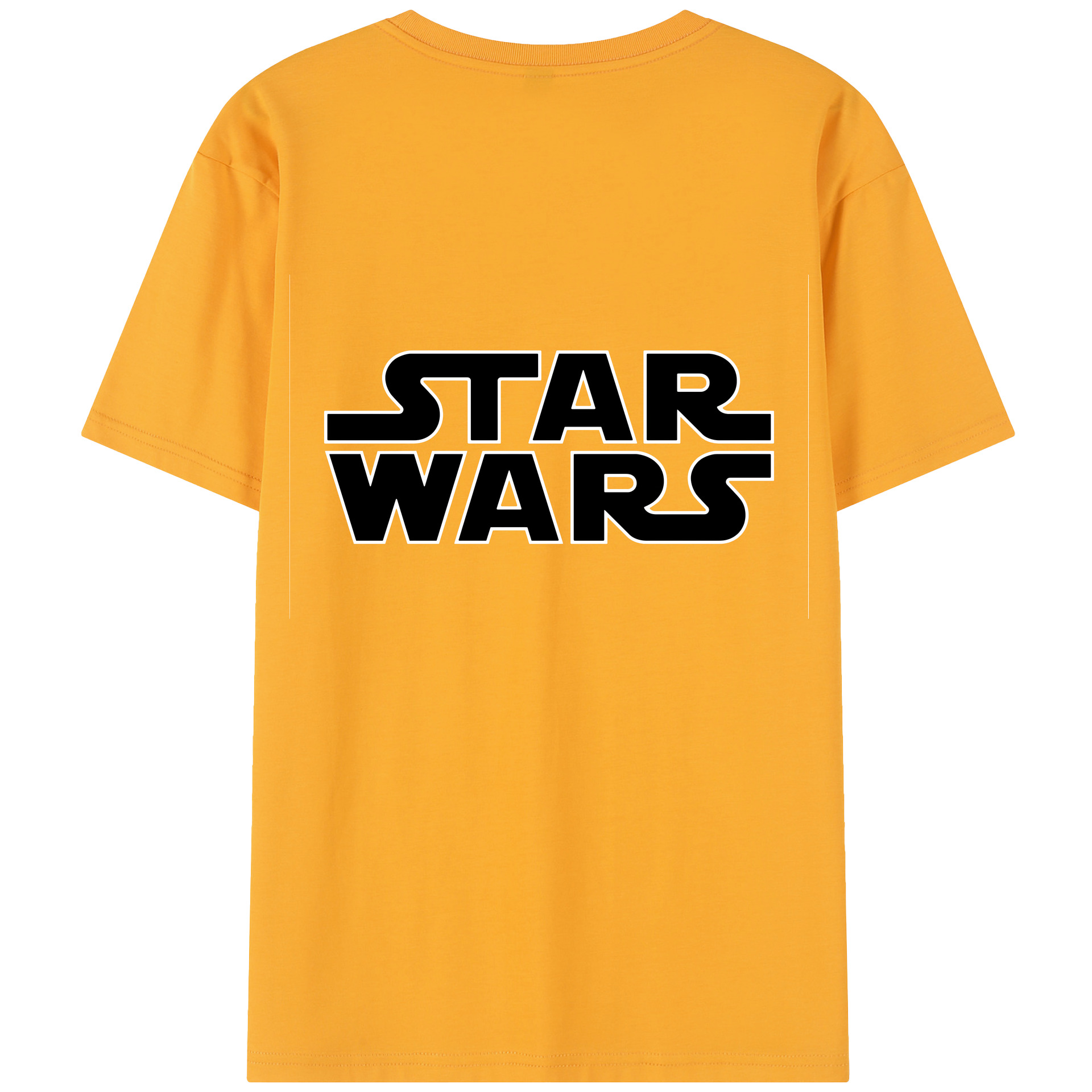 （画像用） スター・ウォーズ Star Wars 綿100％半袖Tシャツ（背面プリント）