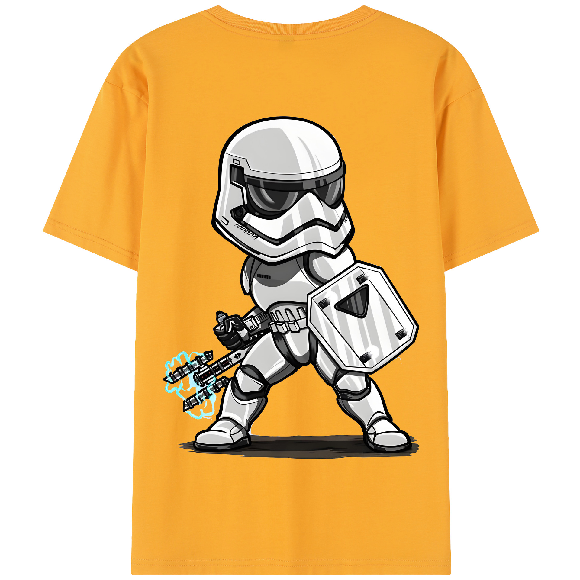（画像用） スター・ウォーズ Star Wars 綿100％半袖Tシャツ（背面プリント）