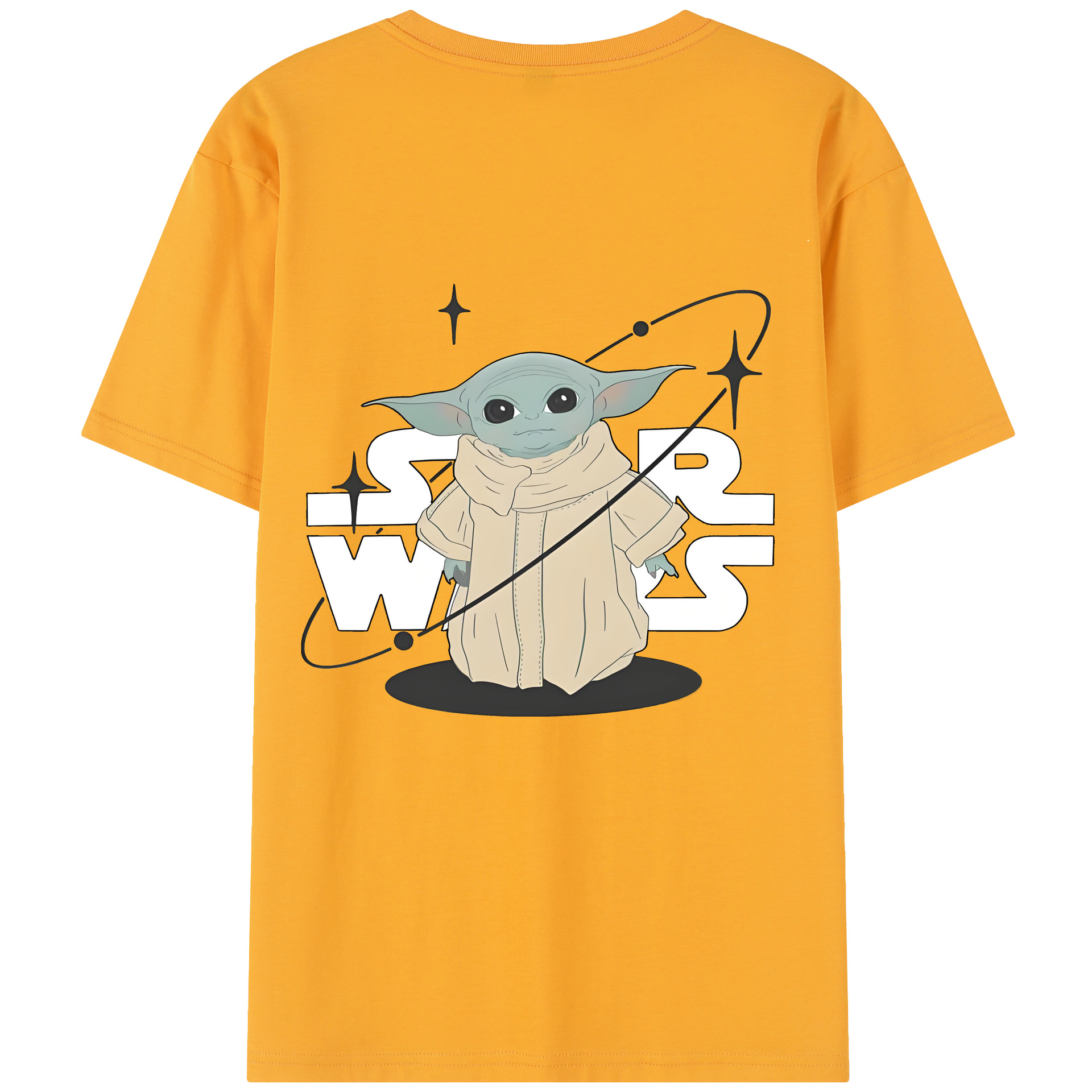 （画像用） スター・ウォーズ Star Wars 綿100％半袖Tシャツ（背面プリント）