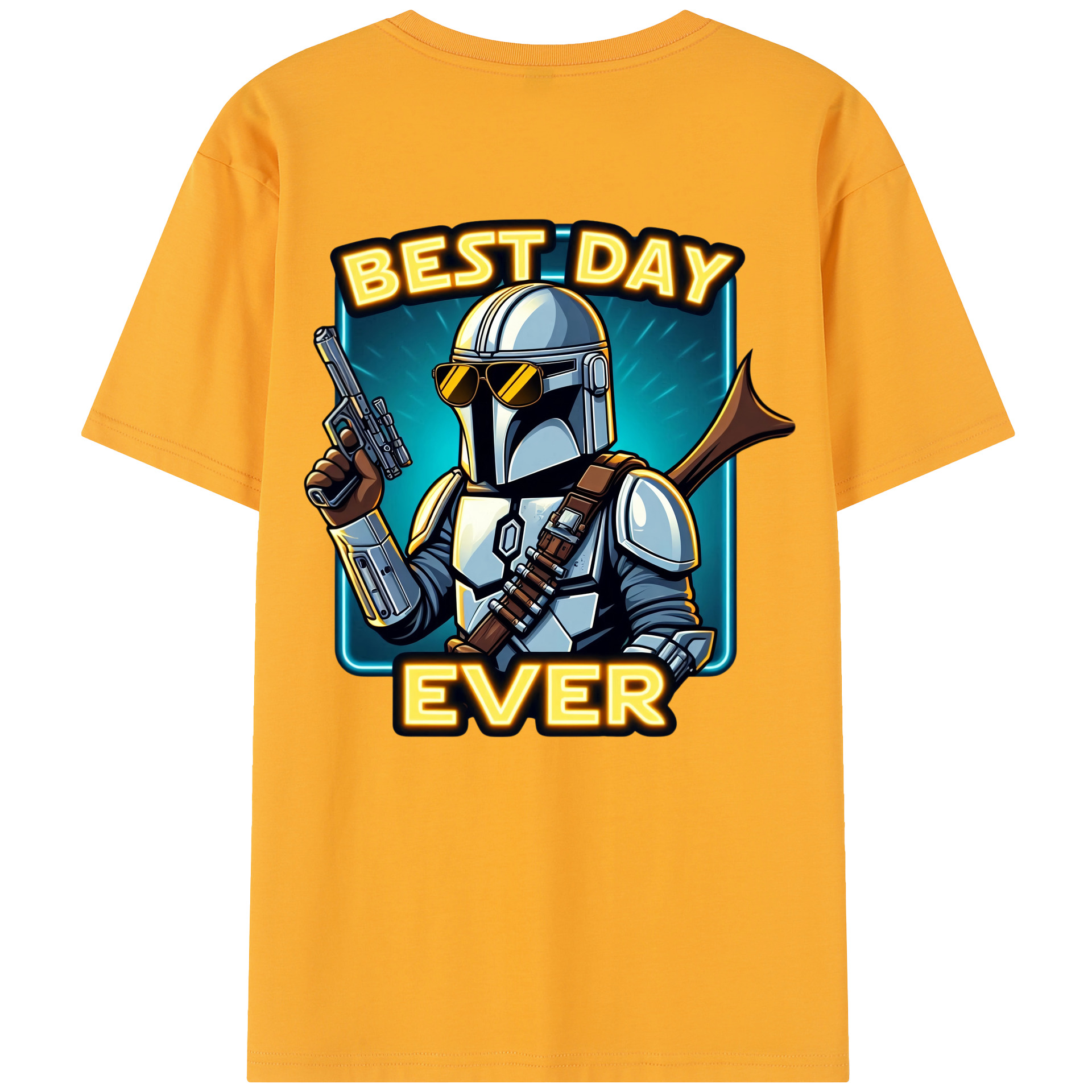 （画像用） スター・ウォーズ Star Wars 綿100％半袖Tシャツ（背面プリント）