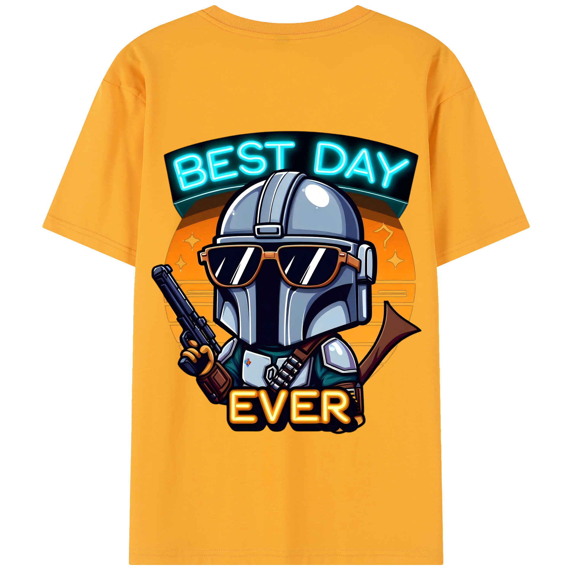 （画像用） スター・ウォーズ Star Wars 綿100％半袖Tシャツ（背面プリント）