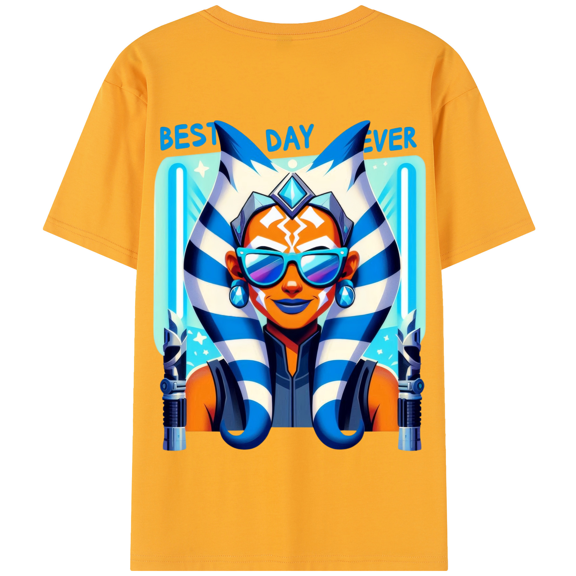 （画像用） スター・ウォーズ Star Wars 綿100％半袖Tシャツ（背面プリント）