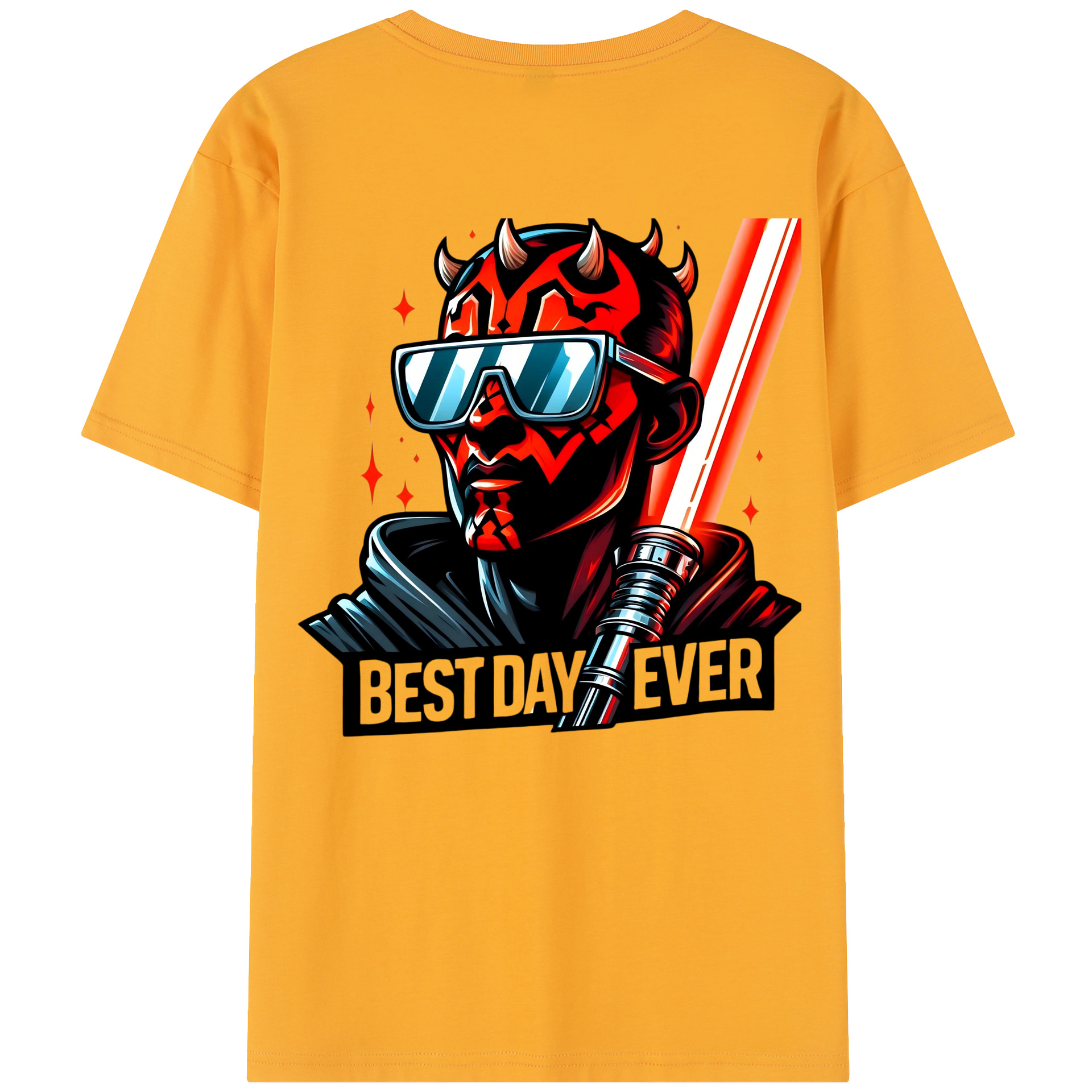 （画像用） スター・ウォーズ Star Wars 綿100％半袖Tシャツ（背面プリント）